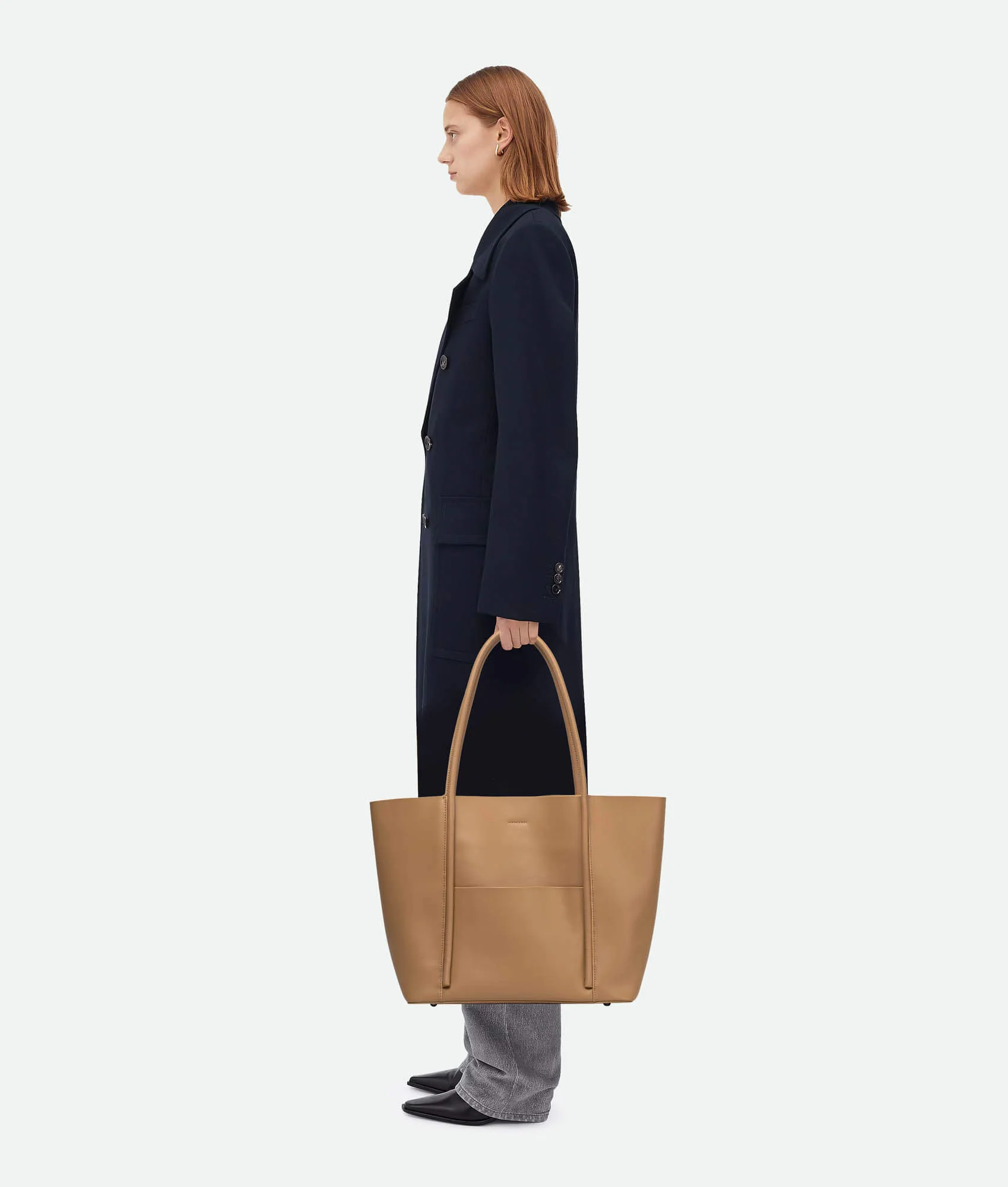 Max Leather Tote Bag