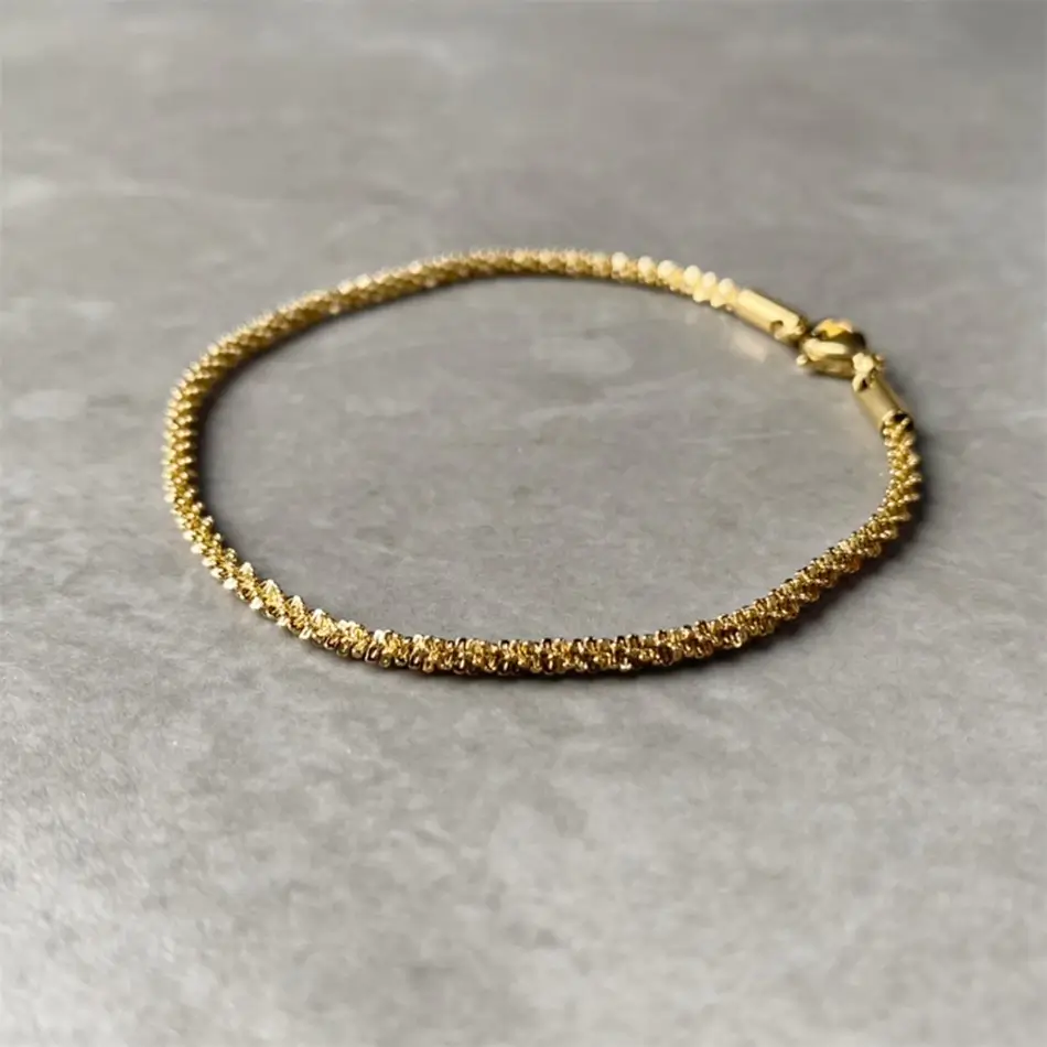 Amora Gold Rope Bracelet