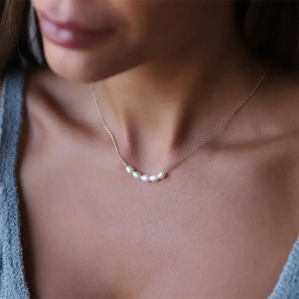 Freshwater Pearl Chain Necklace
