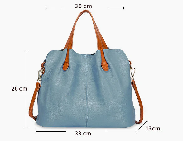 Soft Leather Tote Bag
