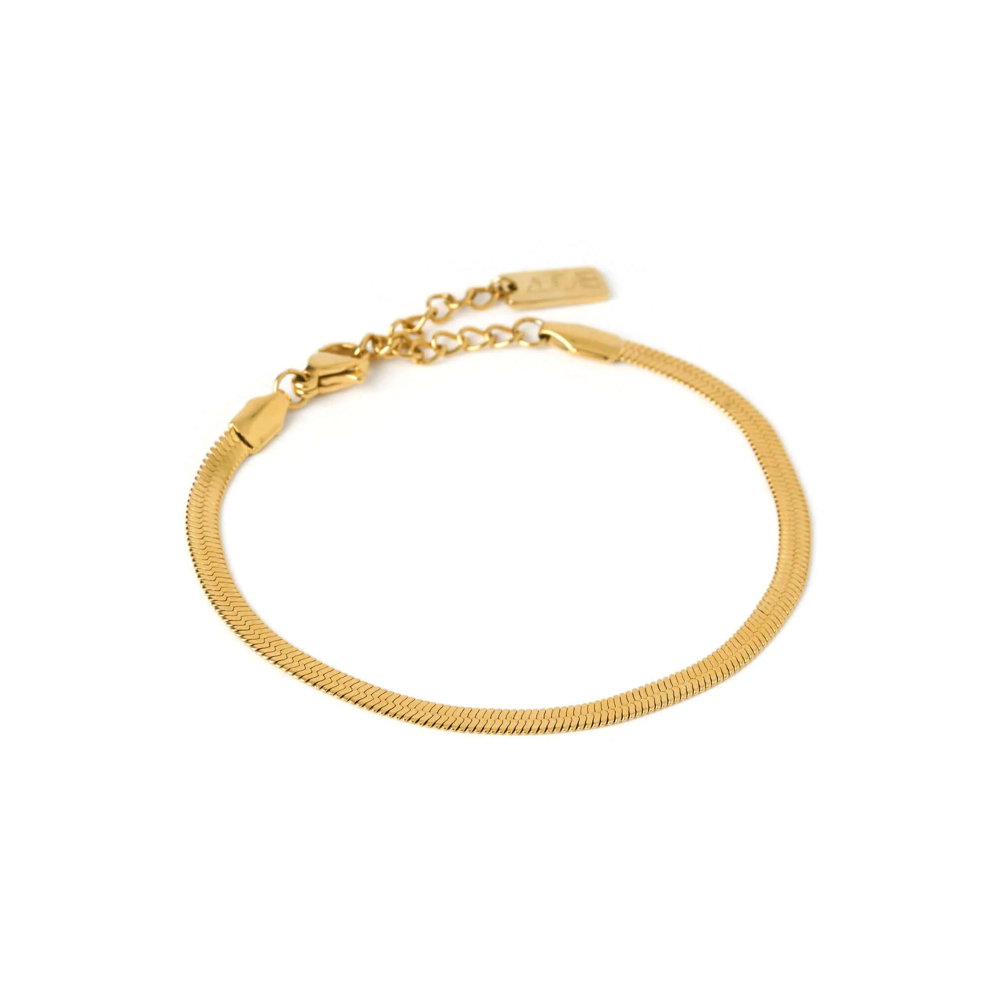 Gold Snake Chain Bracelet