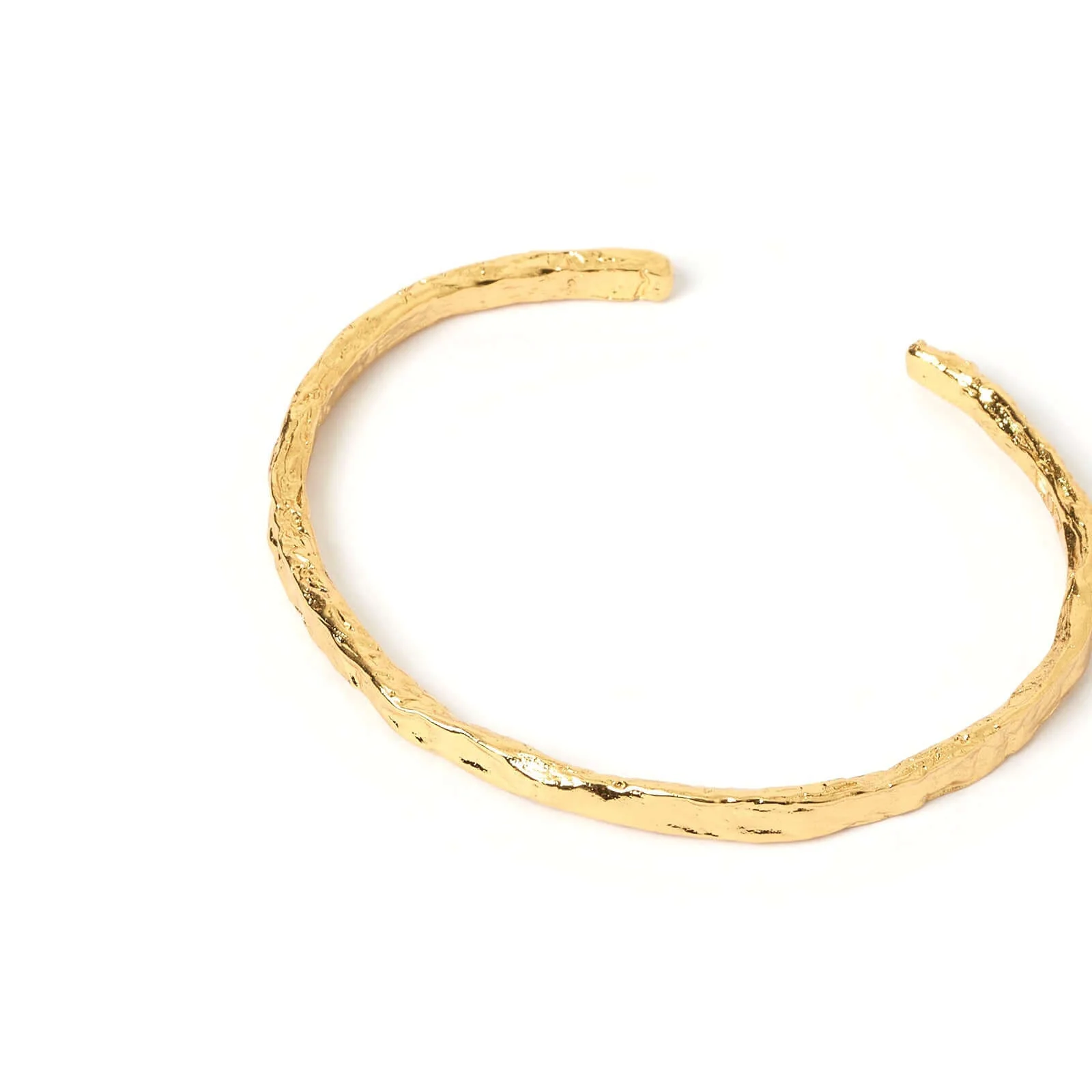 Textured Gold Cuff