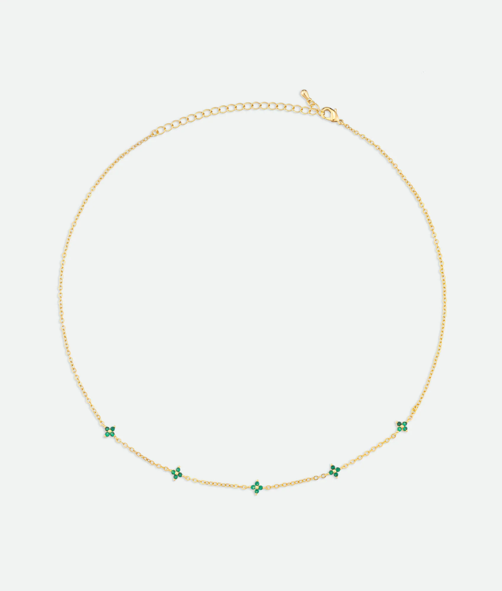 Minimalist Flower Necklace