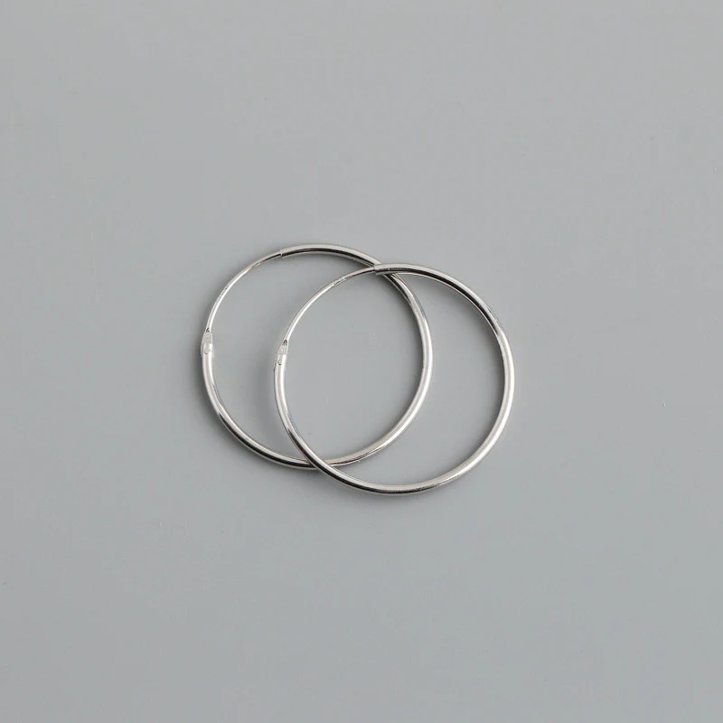 Thin Hoop Earrings