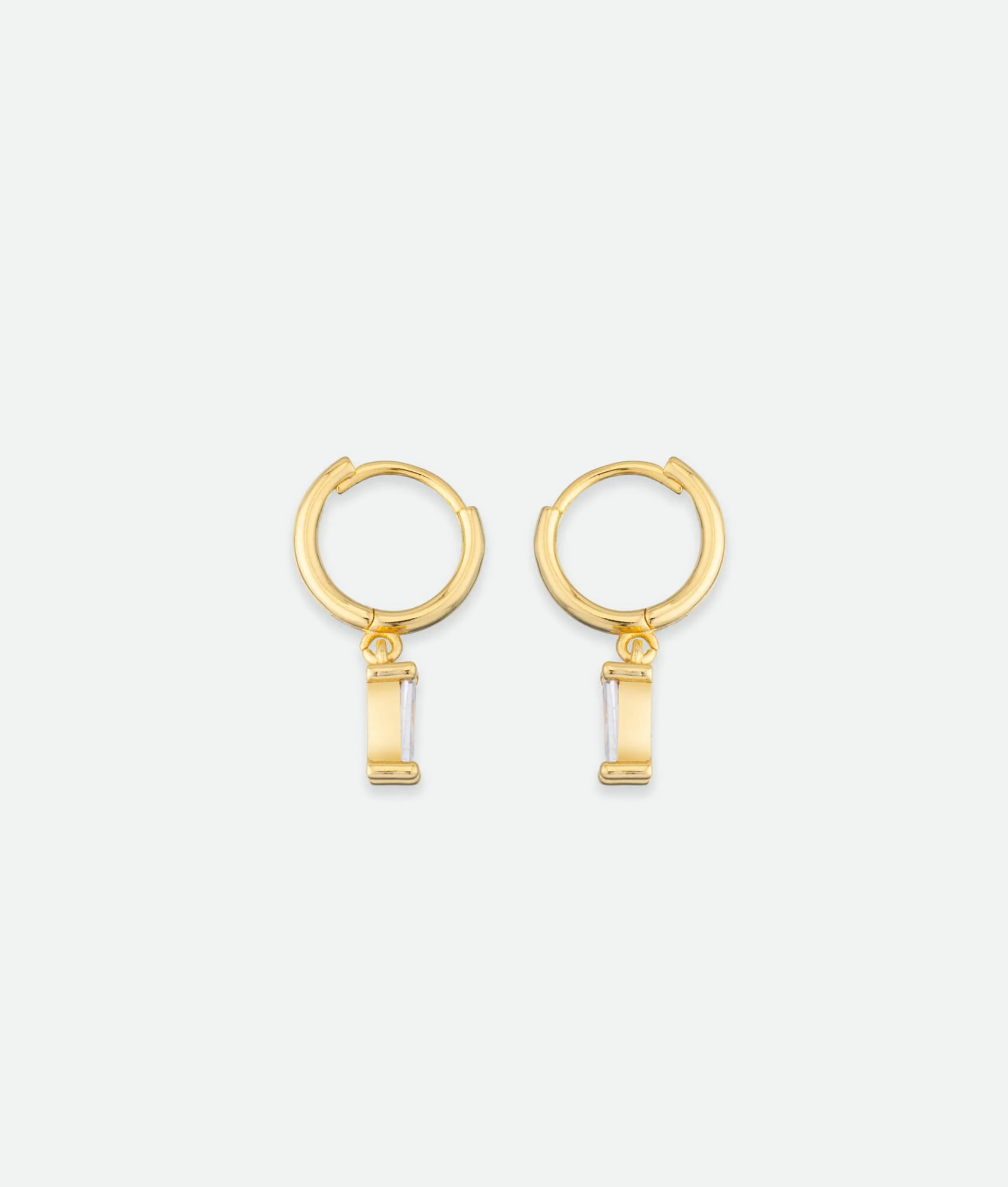Gold Charm Earrings