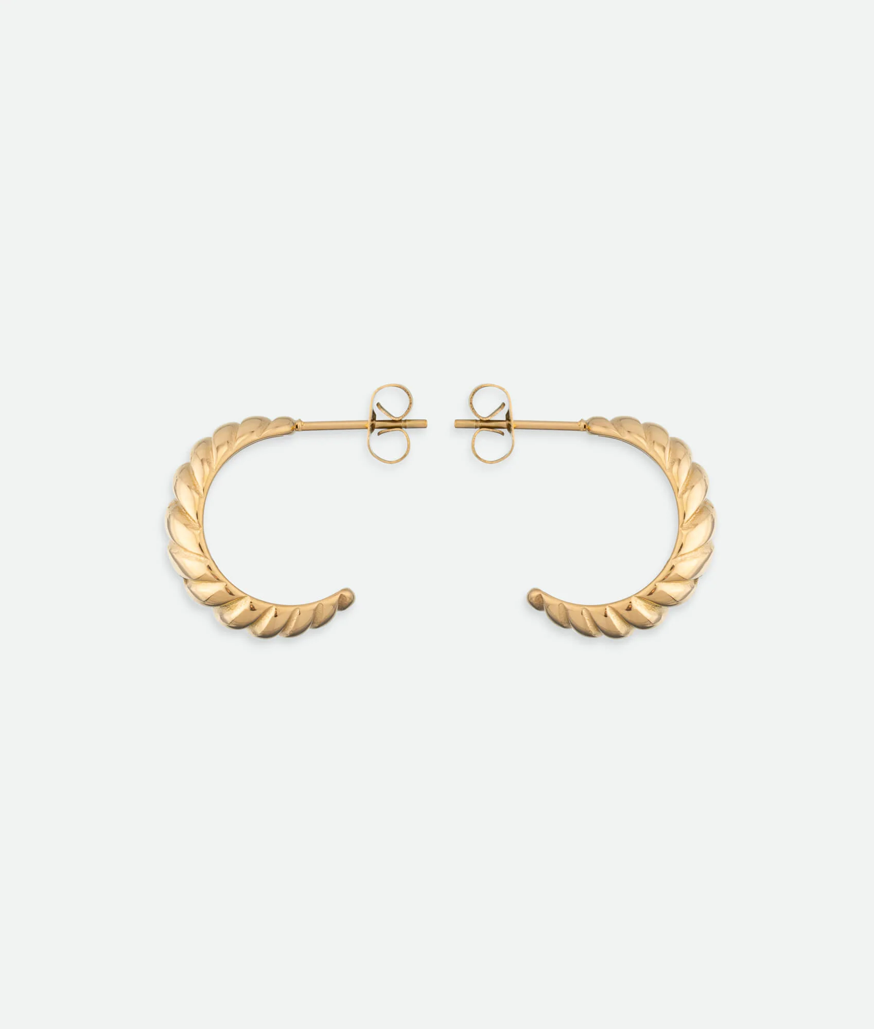 Croissant Hoop Earrings