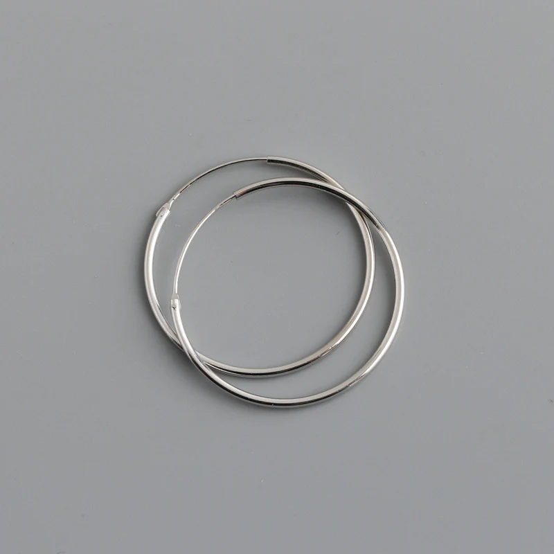 Thin Hoop Earrings