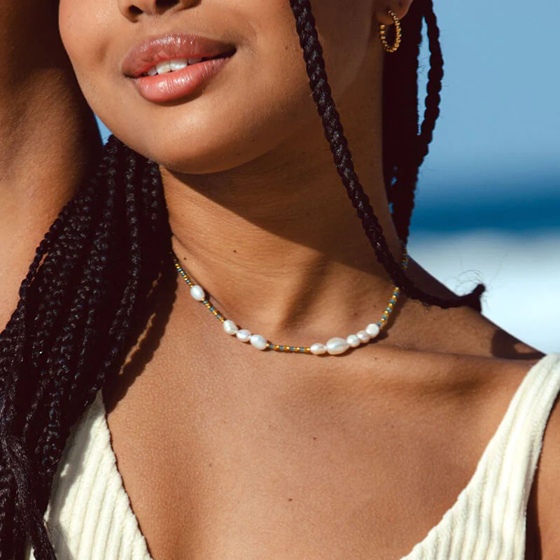 Summer Pearl Necklace