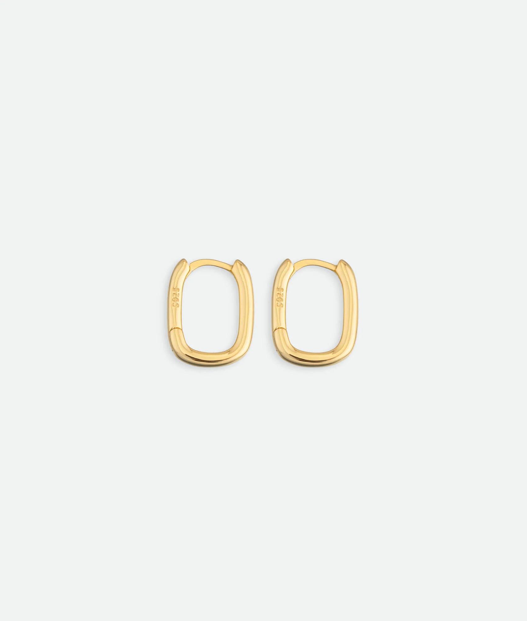 Rectangle Hoop Earrings