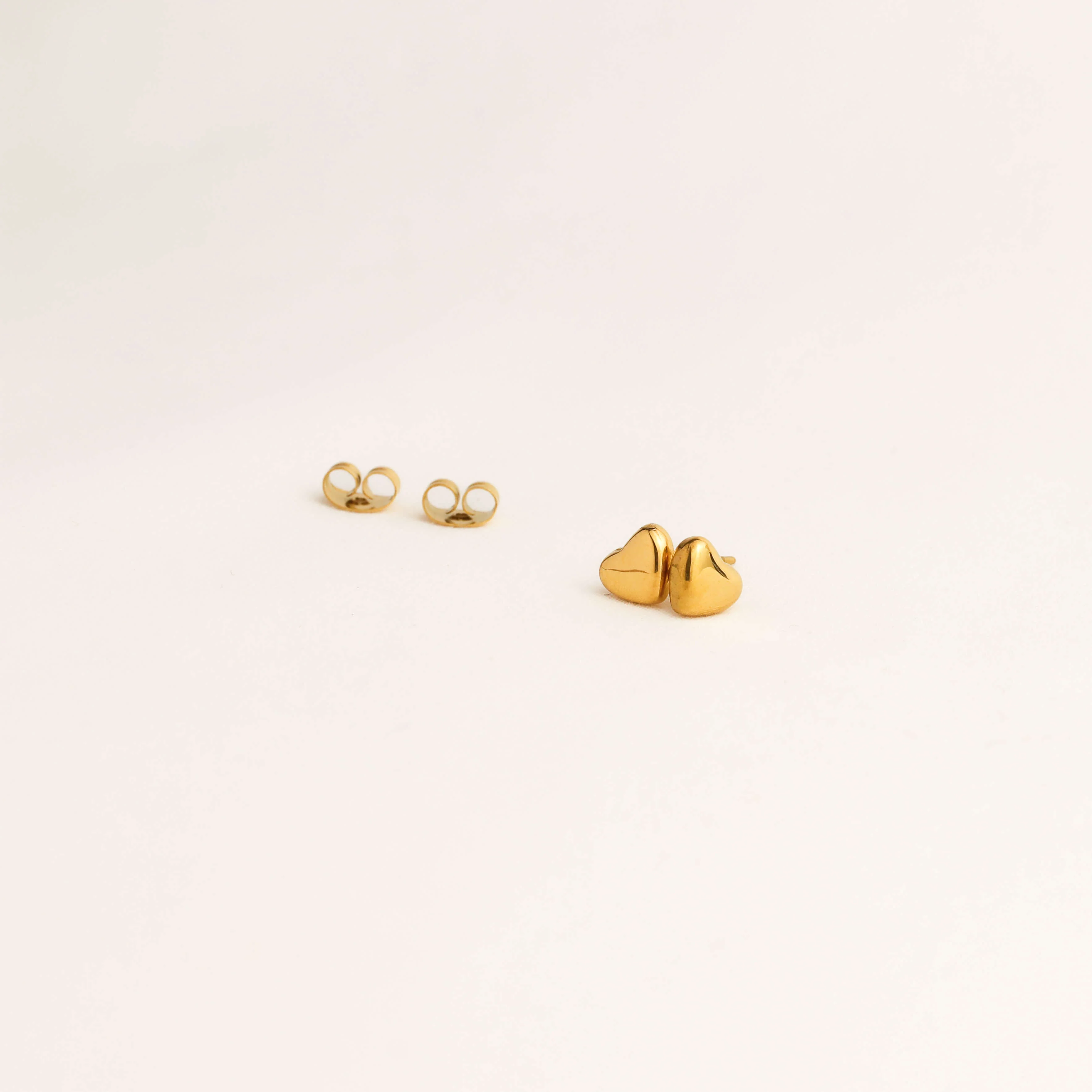 Mini Heart Stud Earrings