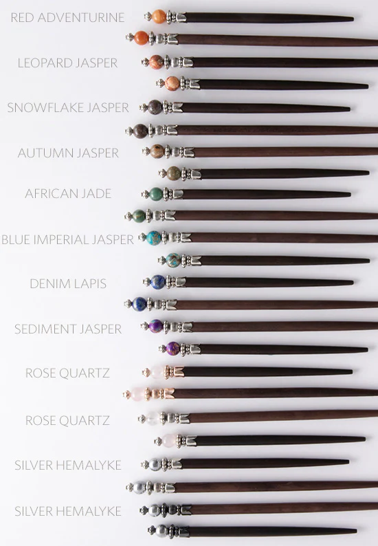 Gemstone Hairsticks