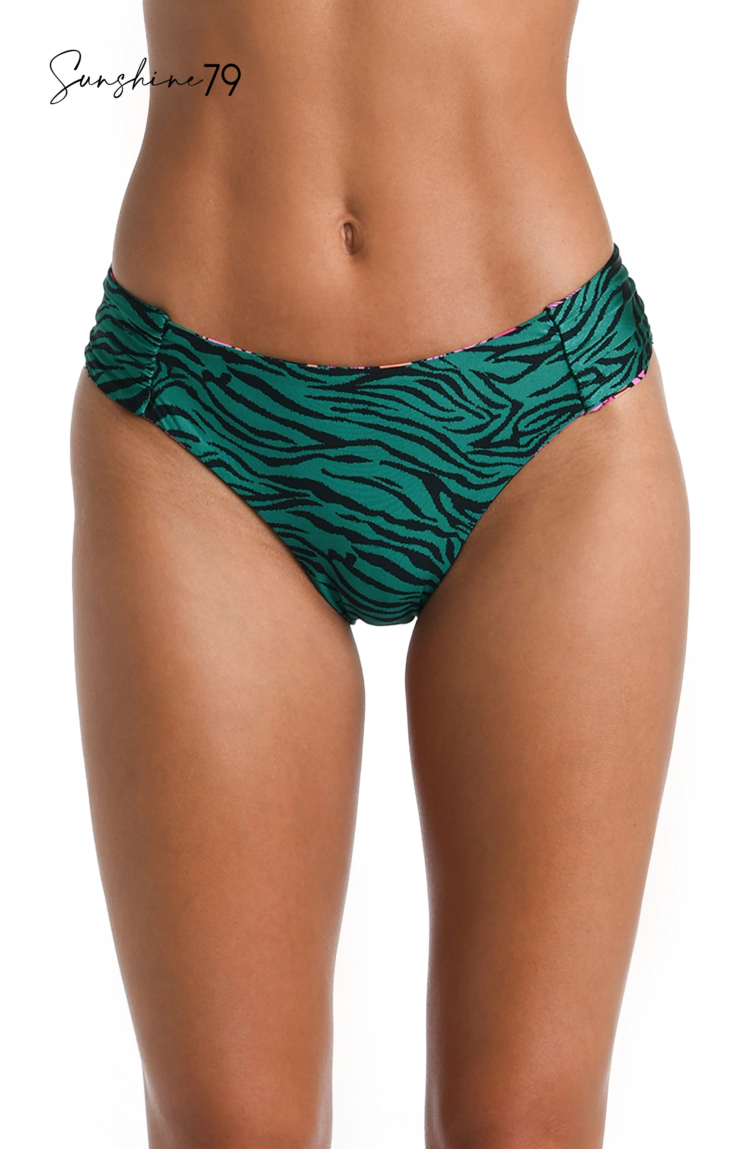 Sunshine 79 Isle Nouveau Reversible Side Shirred Hipster Bottom - FINAL SALE