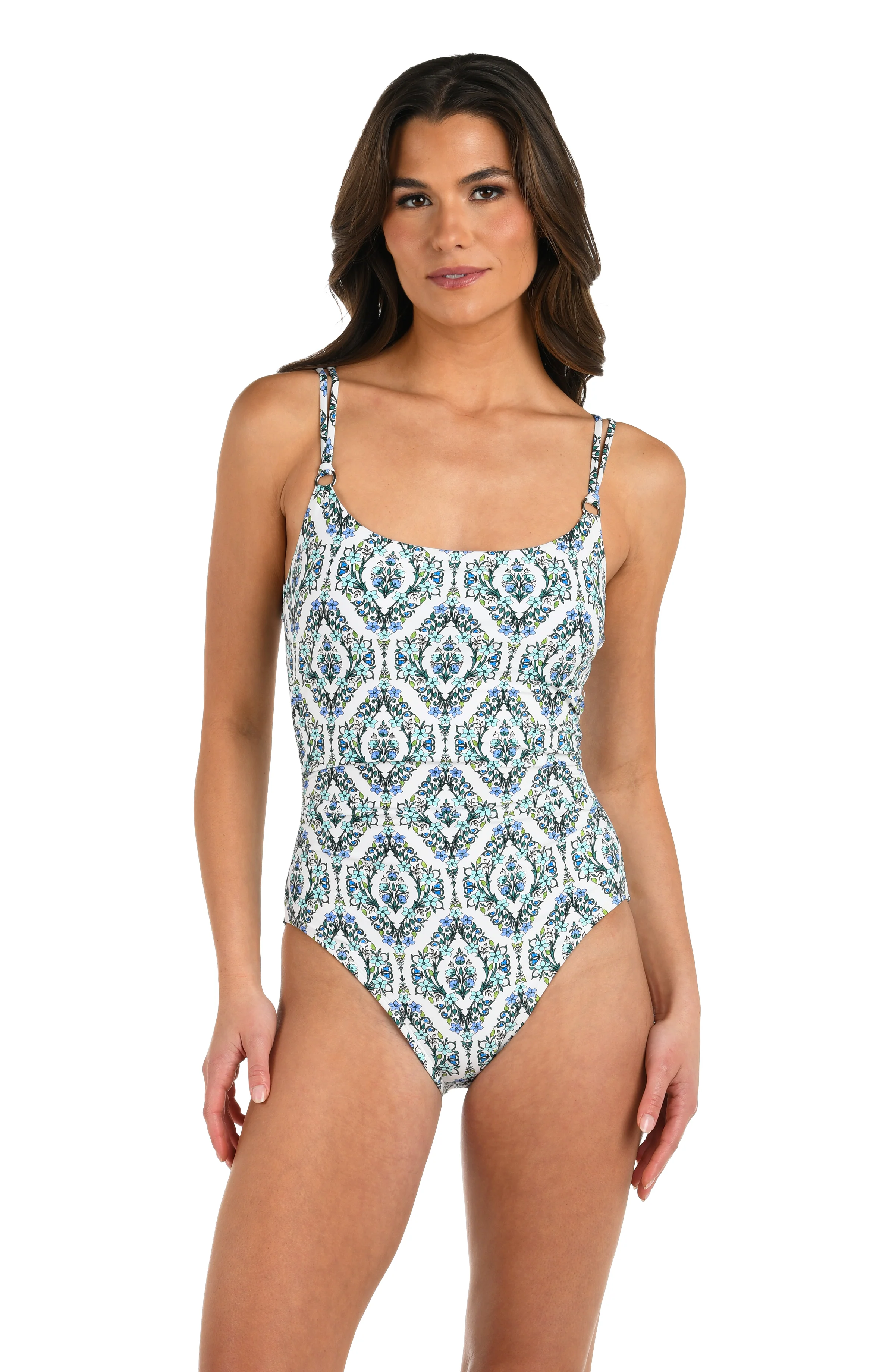 Deja-Blue Diamond Lingerie One Piece