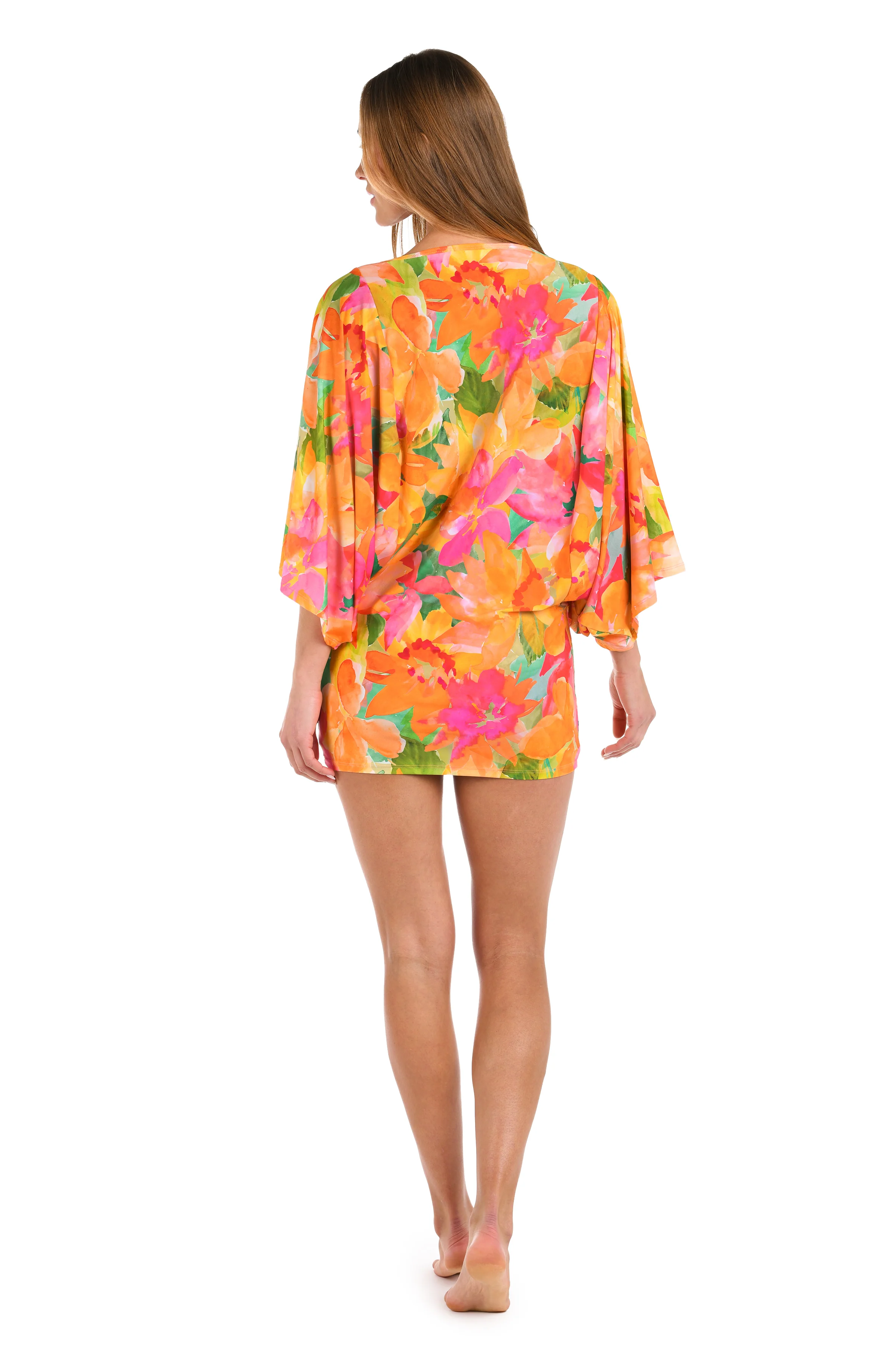 Sunshine 79 Utopia Garden Scoop-Neck Tunic Cover Up