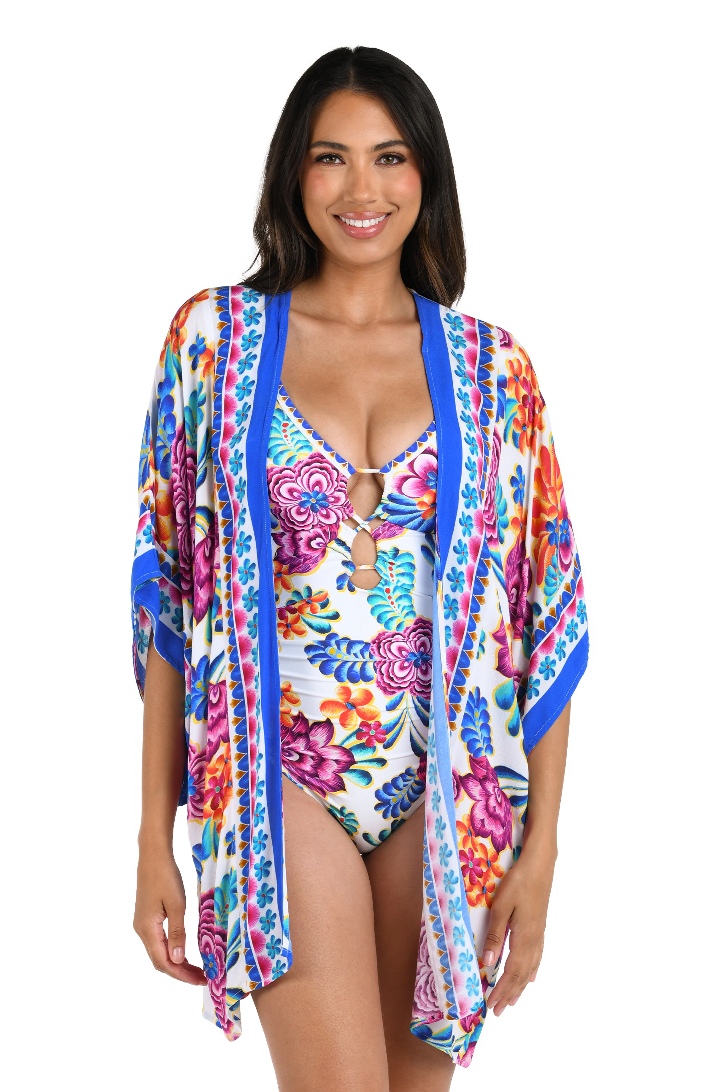Flor De Paradiso Kimono Cover Up - FINAL SALE