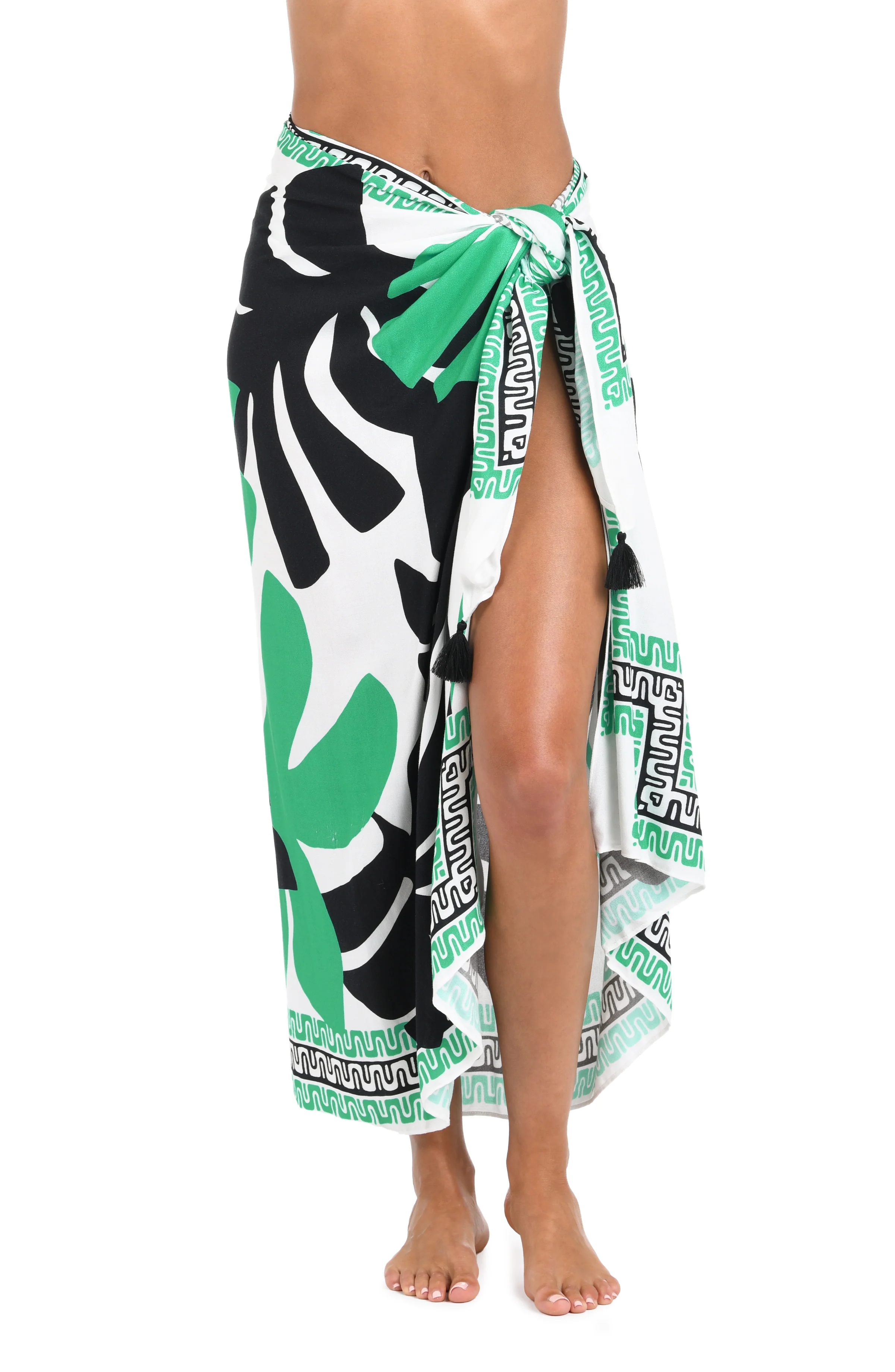 Sunshine 79 Monstera Pareo Wrap - FINAL SALE
