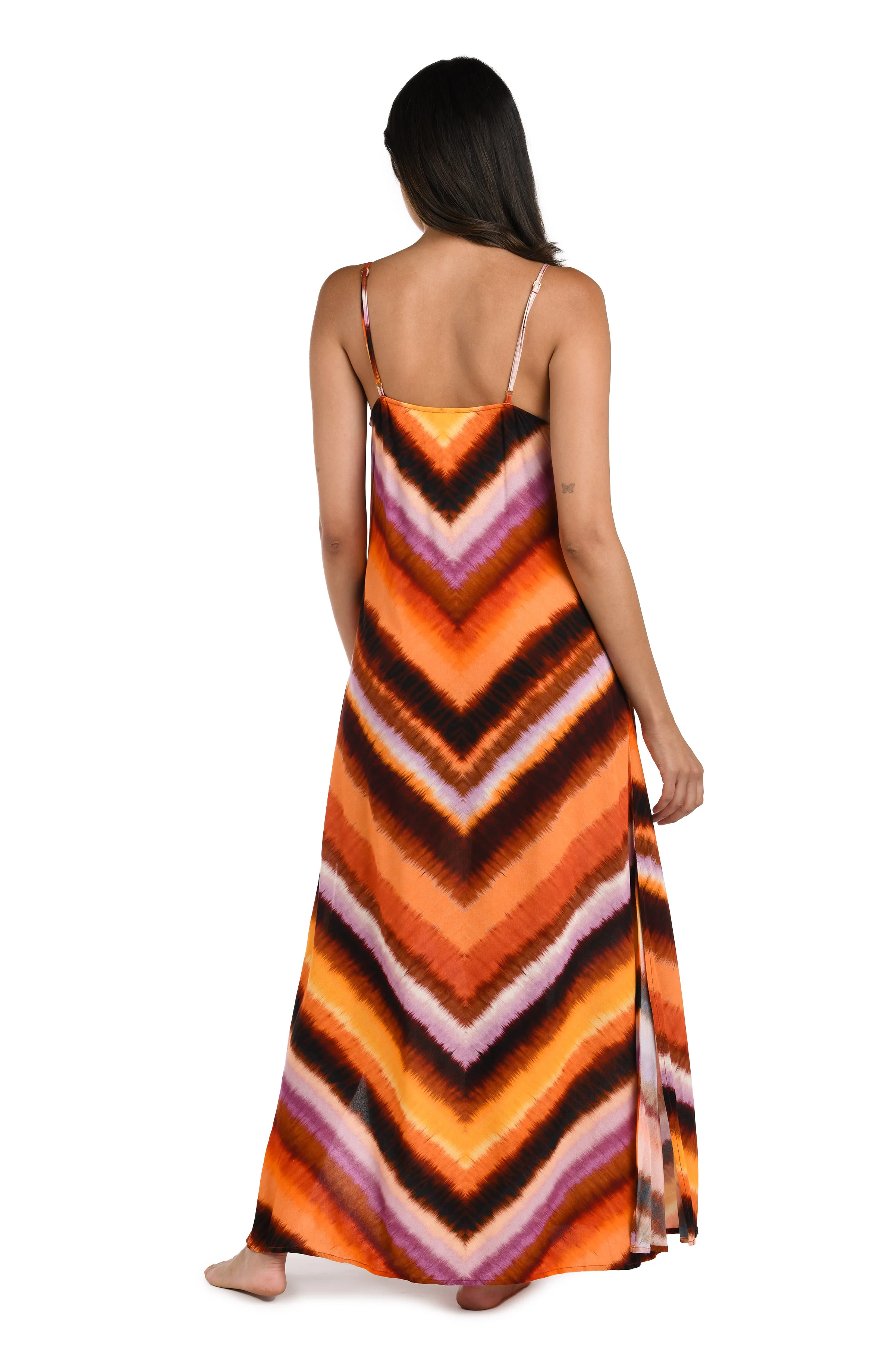 Upon The Horizon Over the Shoulder Maxi Dress Cover Up - FINAL SALE