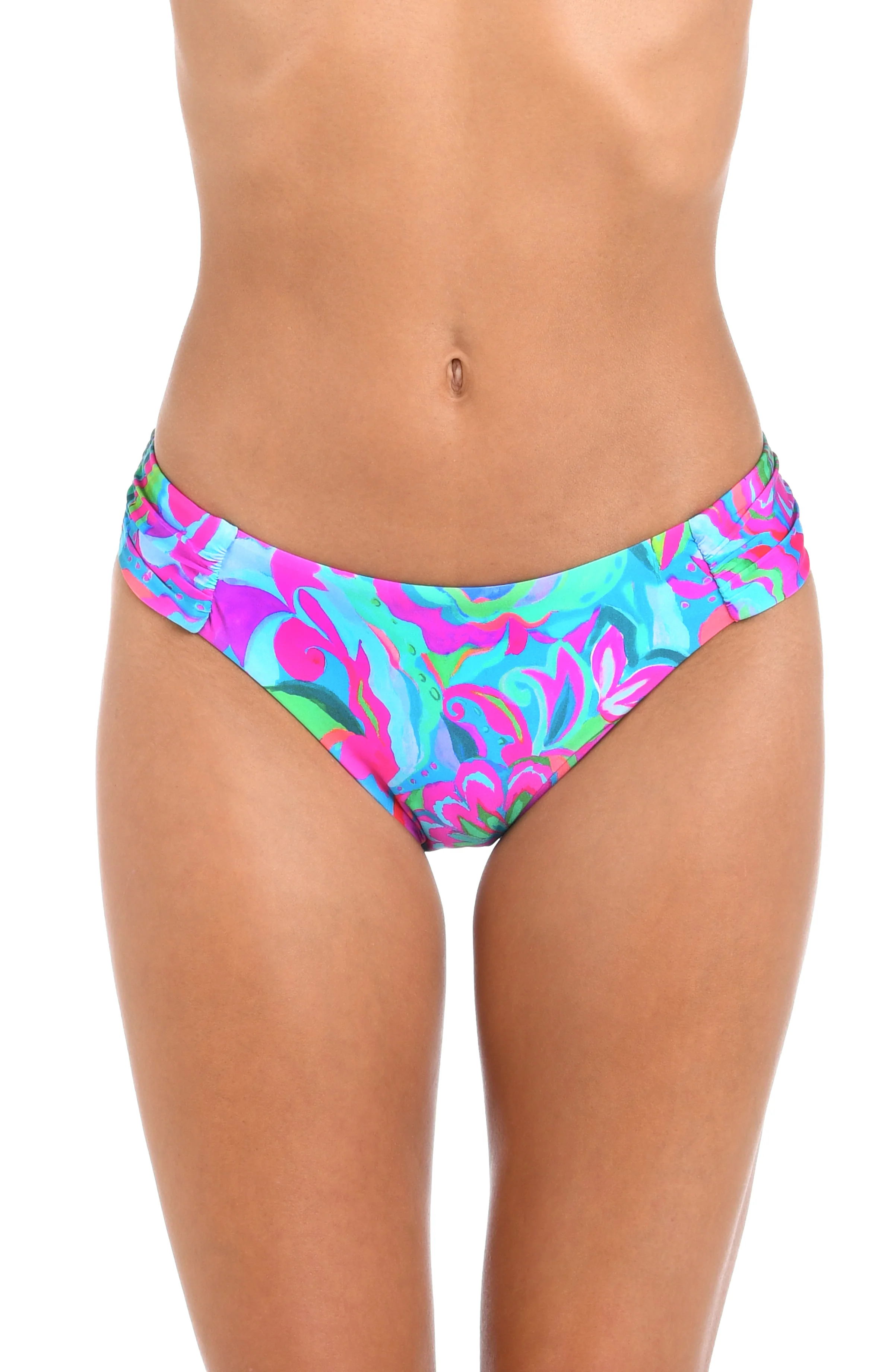 Sunshine 79 Swirltopia Side Shirred Hipster Bottom - FINAL SALE