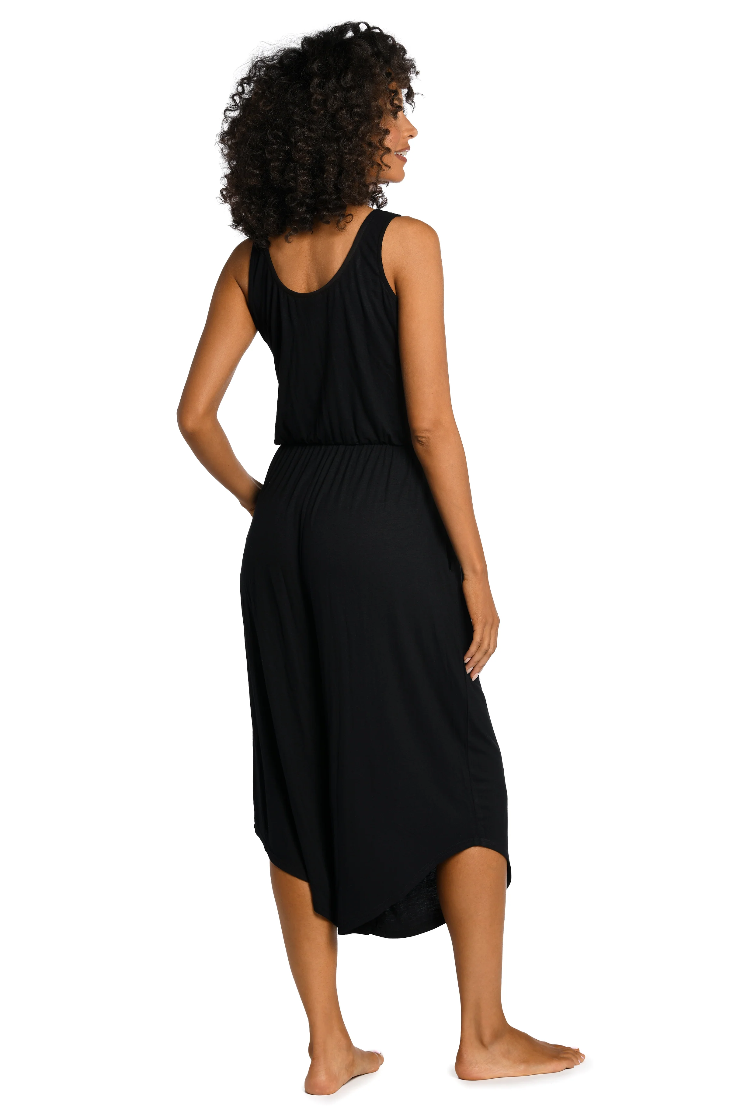 Draped Darling Wide Leg Jumpsuit - FINAL SALE