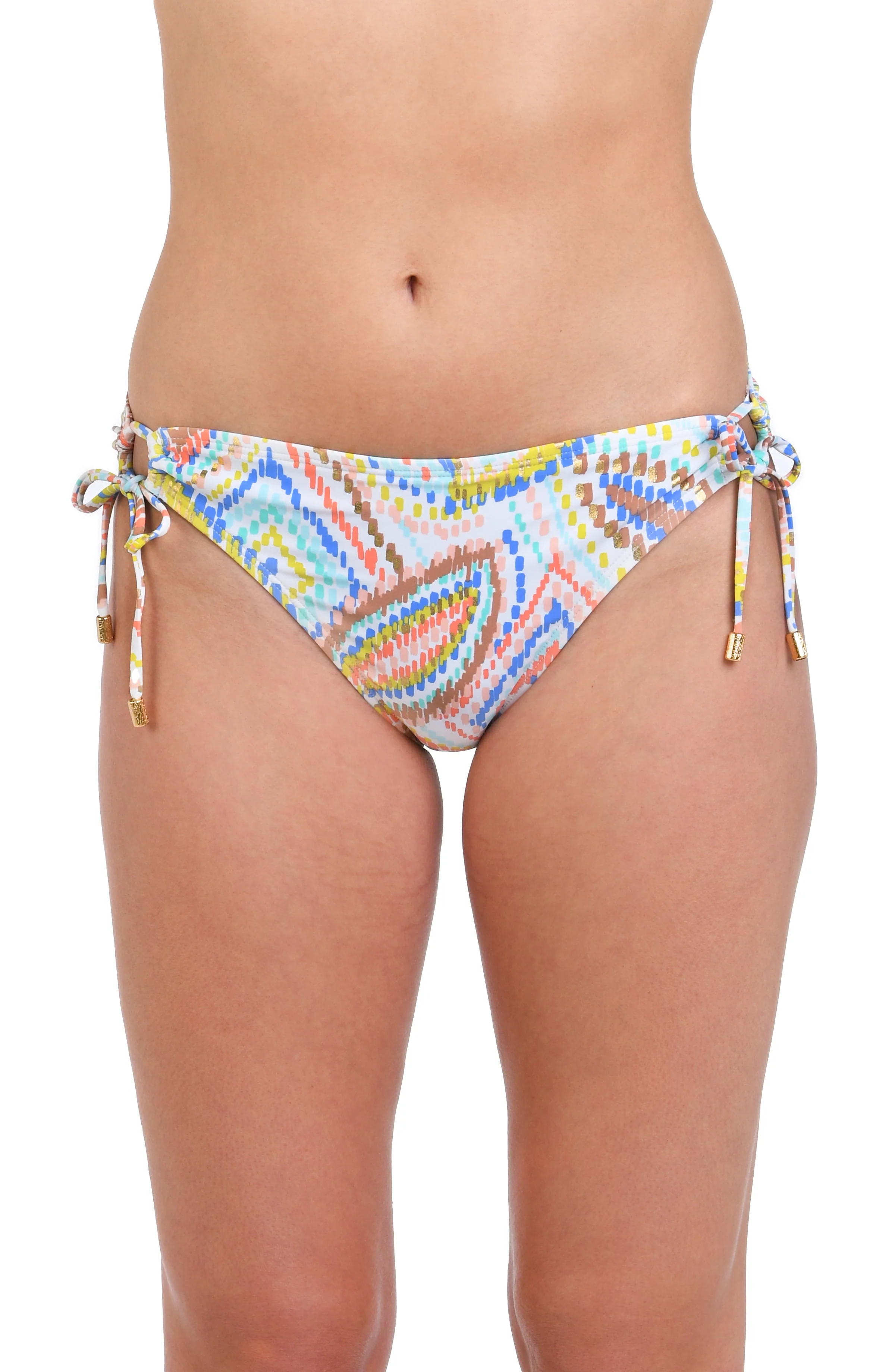 Sunbaked Jewels Side Tie Hipster Bottom - FINAL SALE