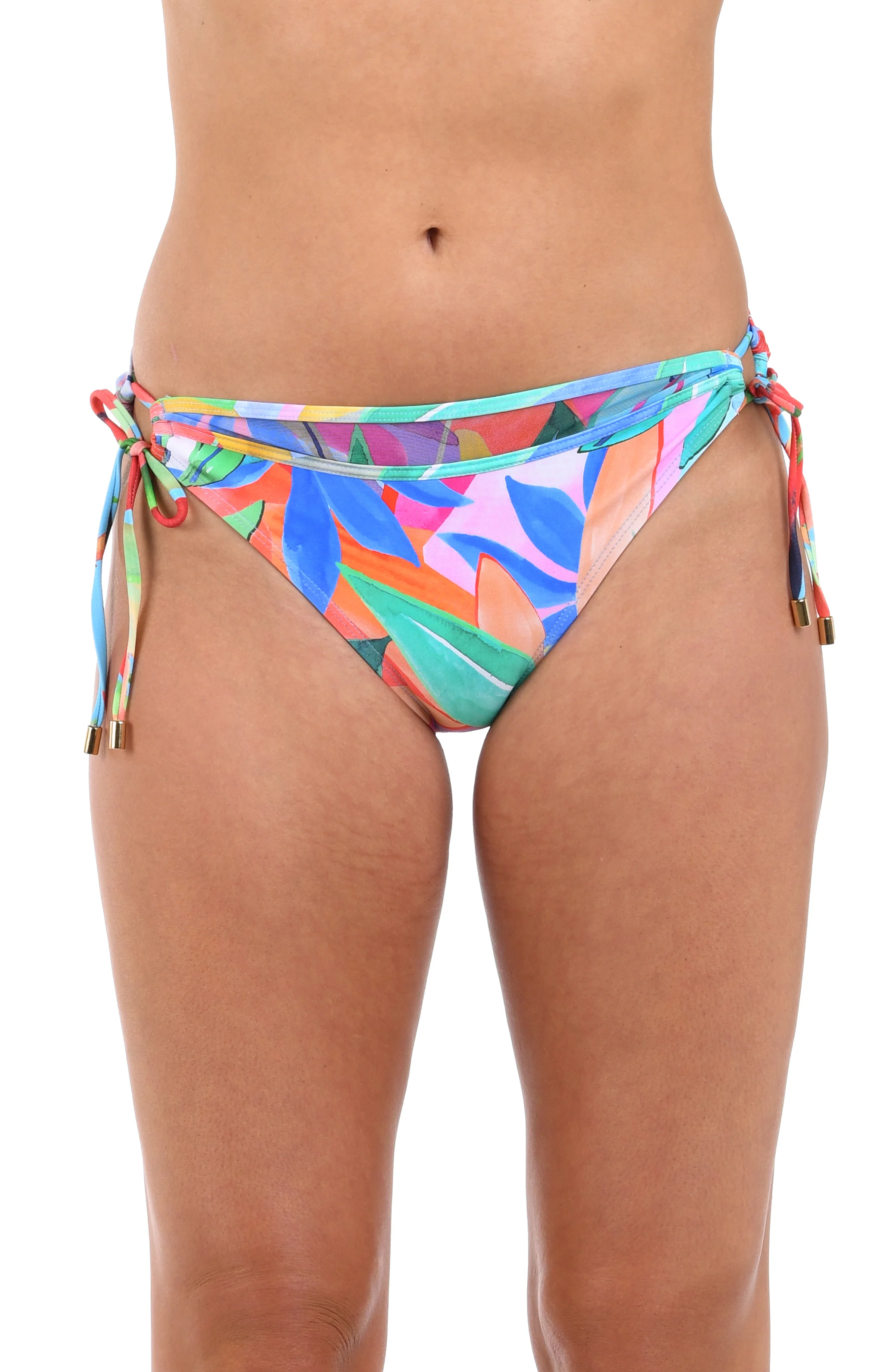 Tropi-flage Side Tie Hipster Bottom - FINAL SALE