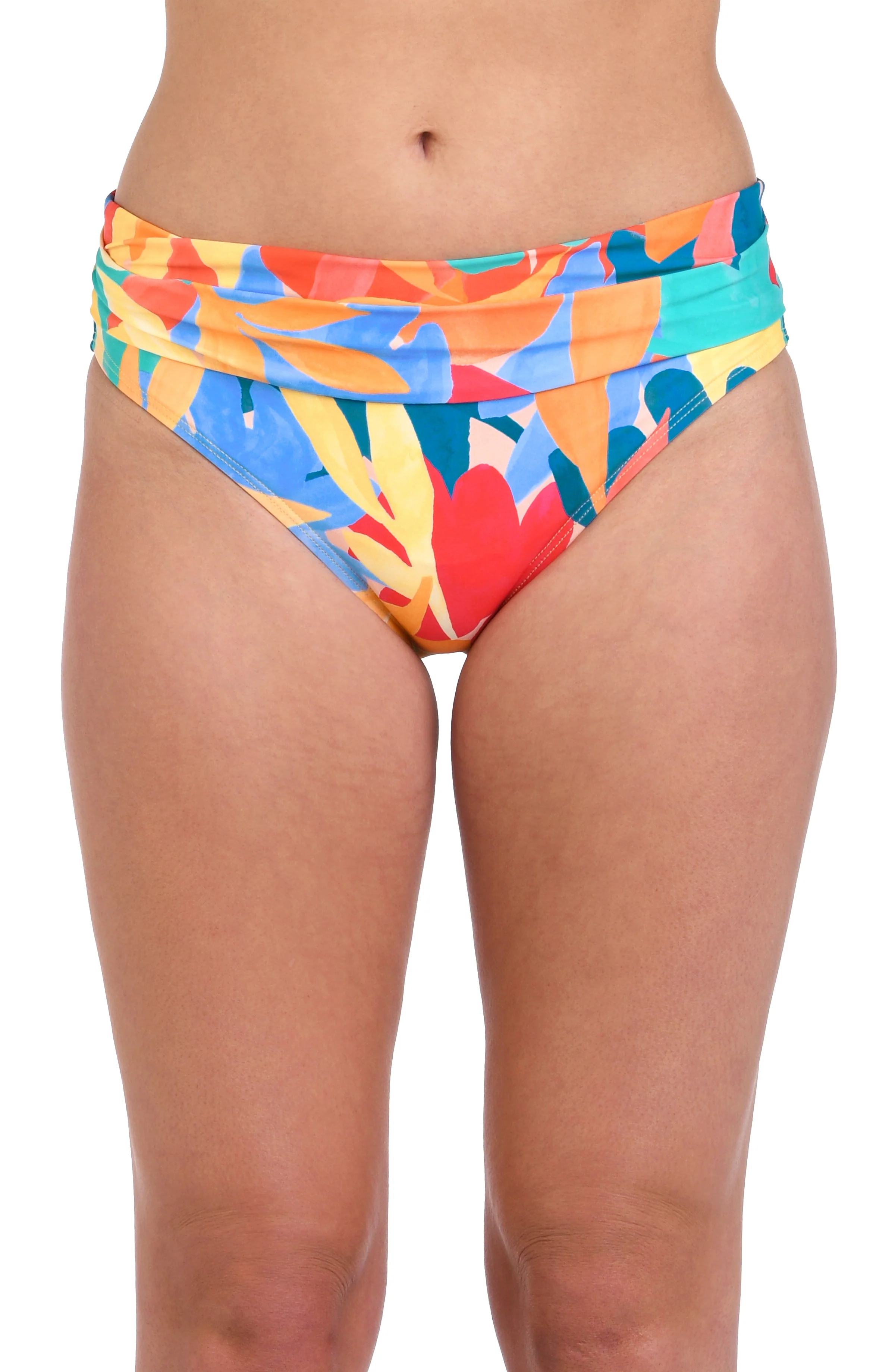 Fantasy Resort Ruched Band Hipster Bottom - FINAL SALE