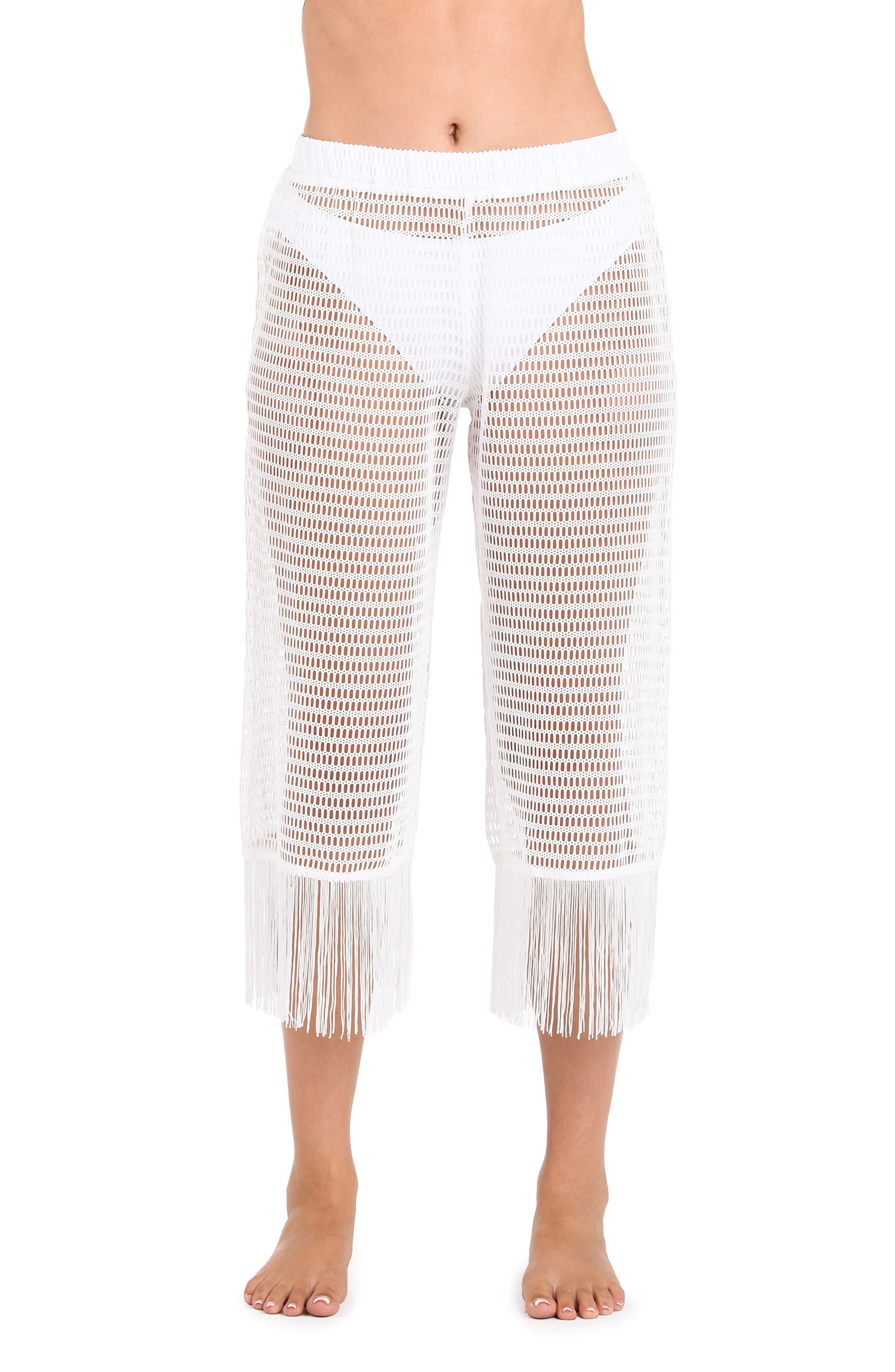 Fringed Out Cropped Pant (Unlined) - FINAL SALE