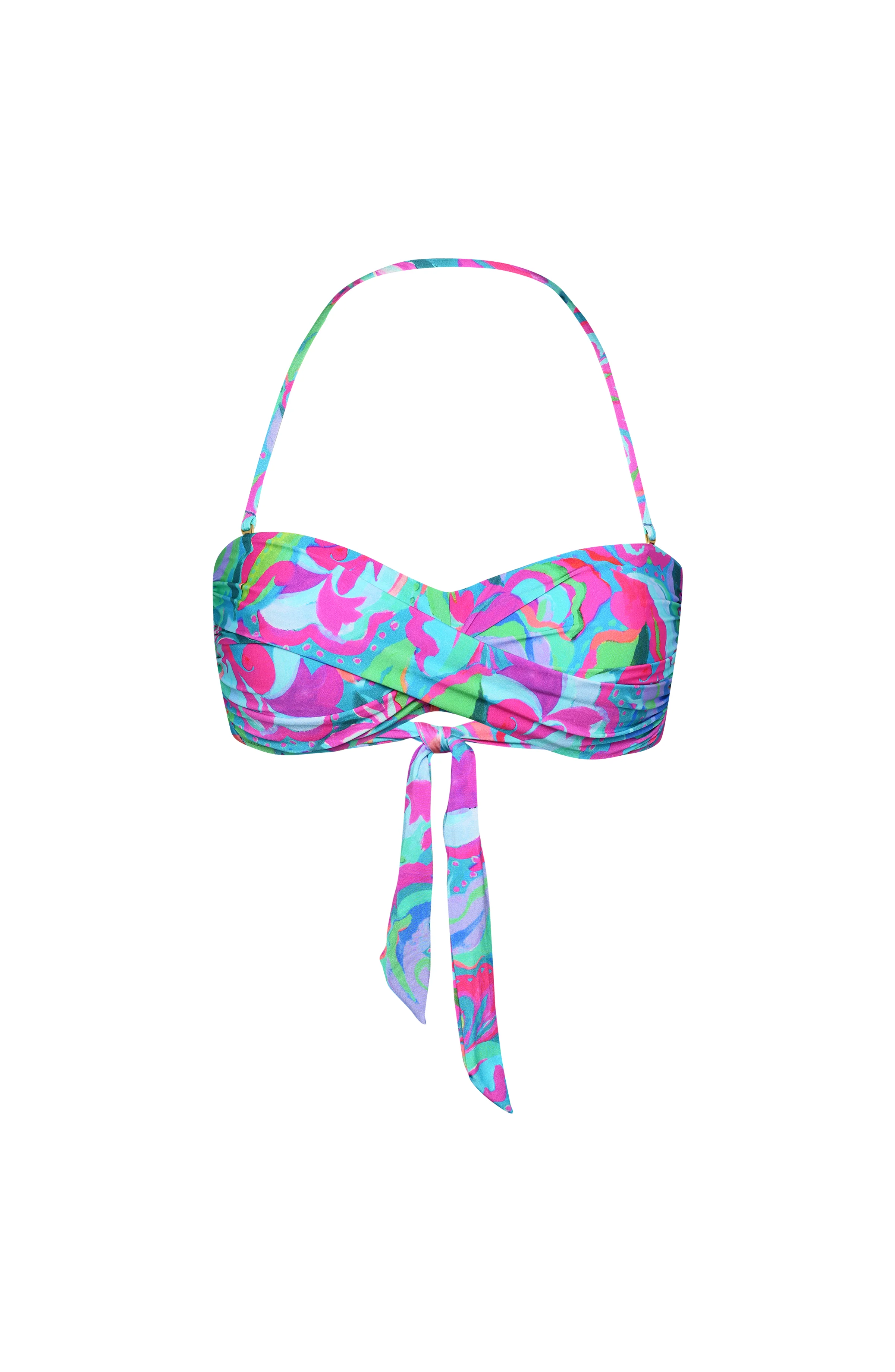 Sunshine 79 Swirltopia Bandeau Bikini Top - FINAL SALE