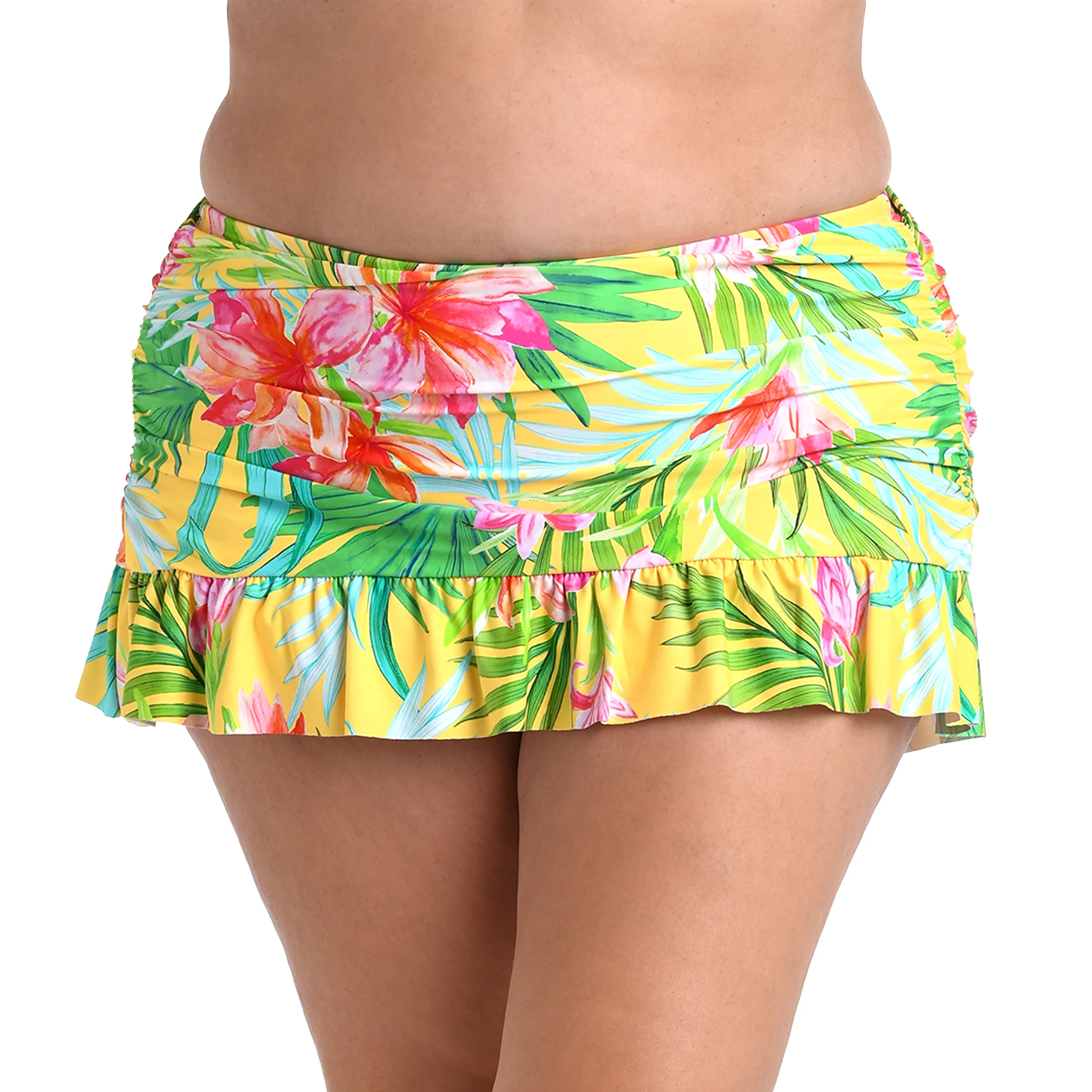 Calypso Bloom Ruffle Skirted Bottom - FINAL SALE
