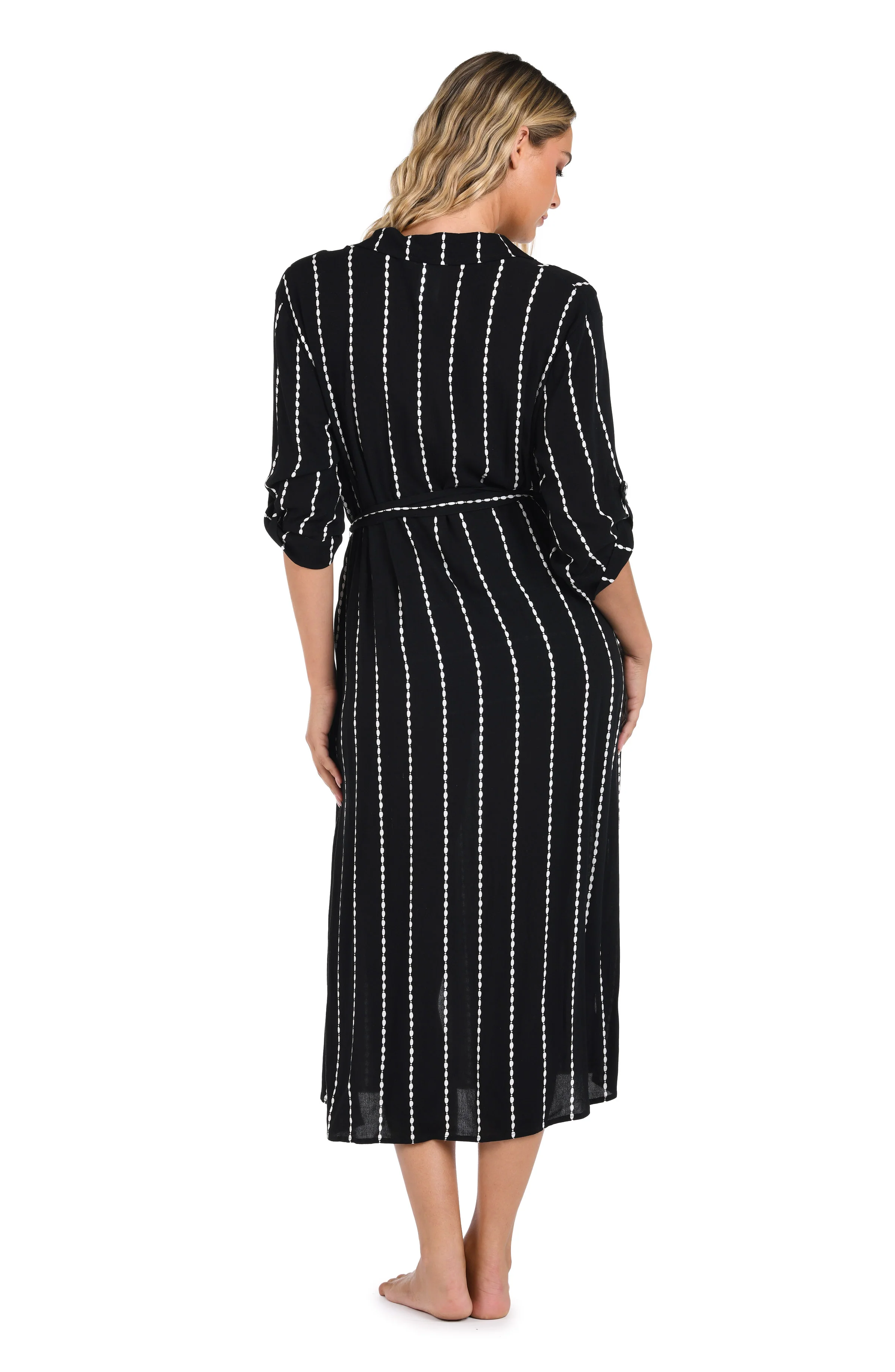 City Lights Button Up Shirt Dress - FINAL SALE