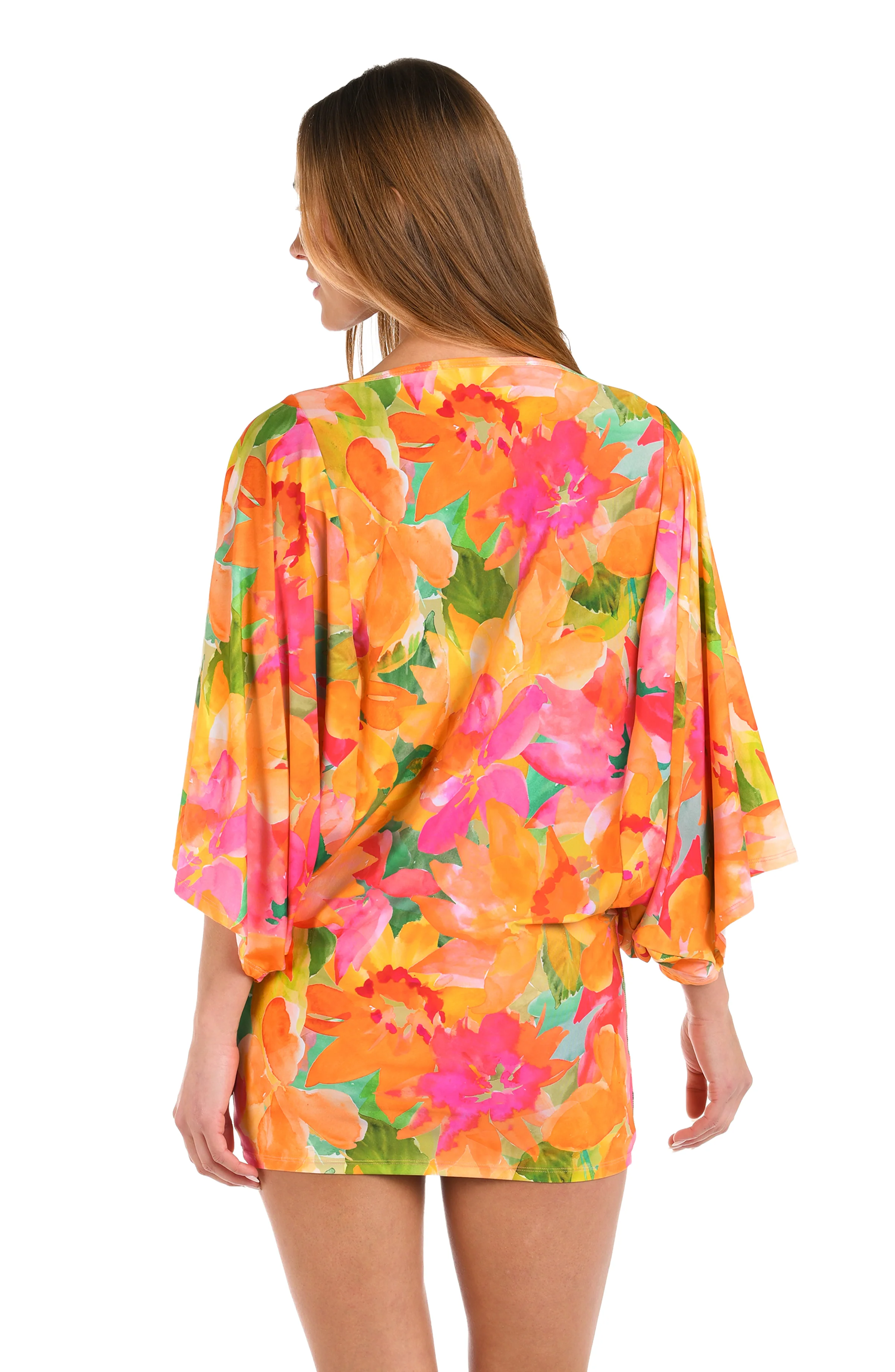 Sunshine 79 Utopia Garden Scoop-Neck Tunic Cover Up