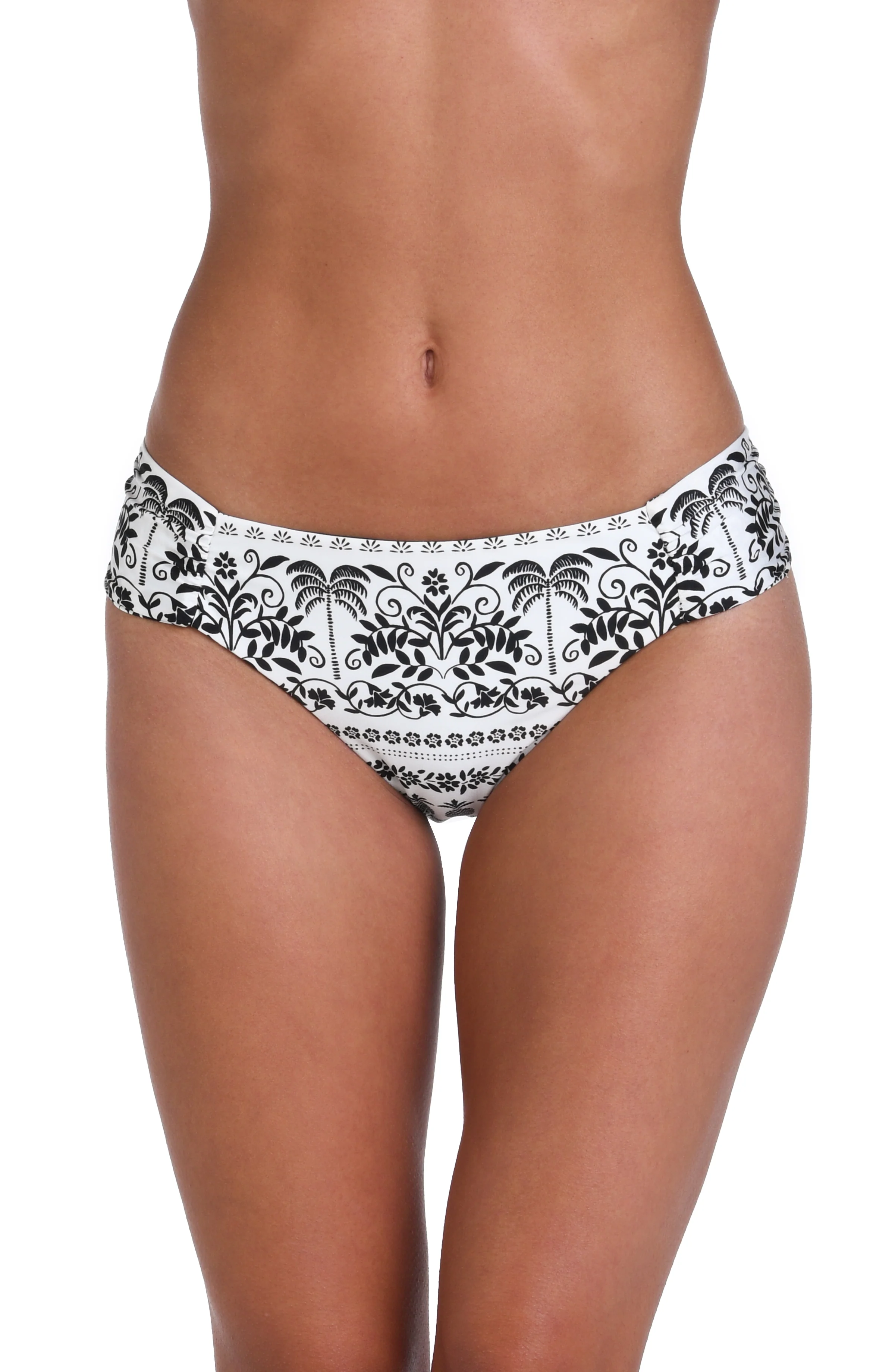 Sunshine 79 Ivory Coast Reversible Side Shirred Hipster Bottom - FINAL SALE