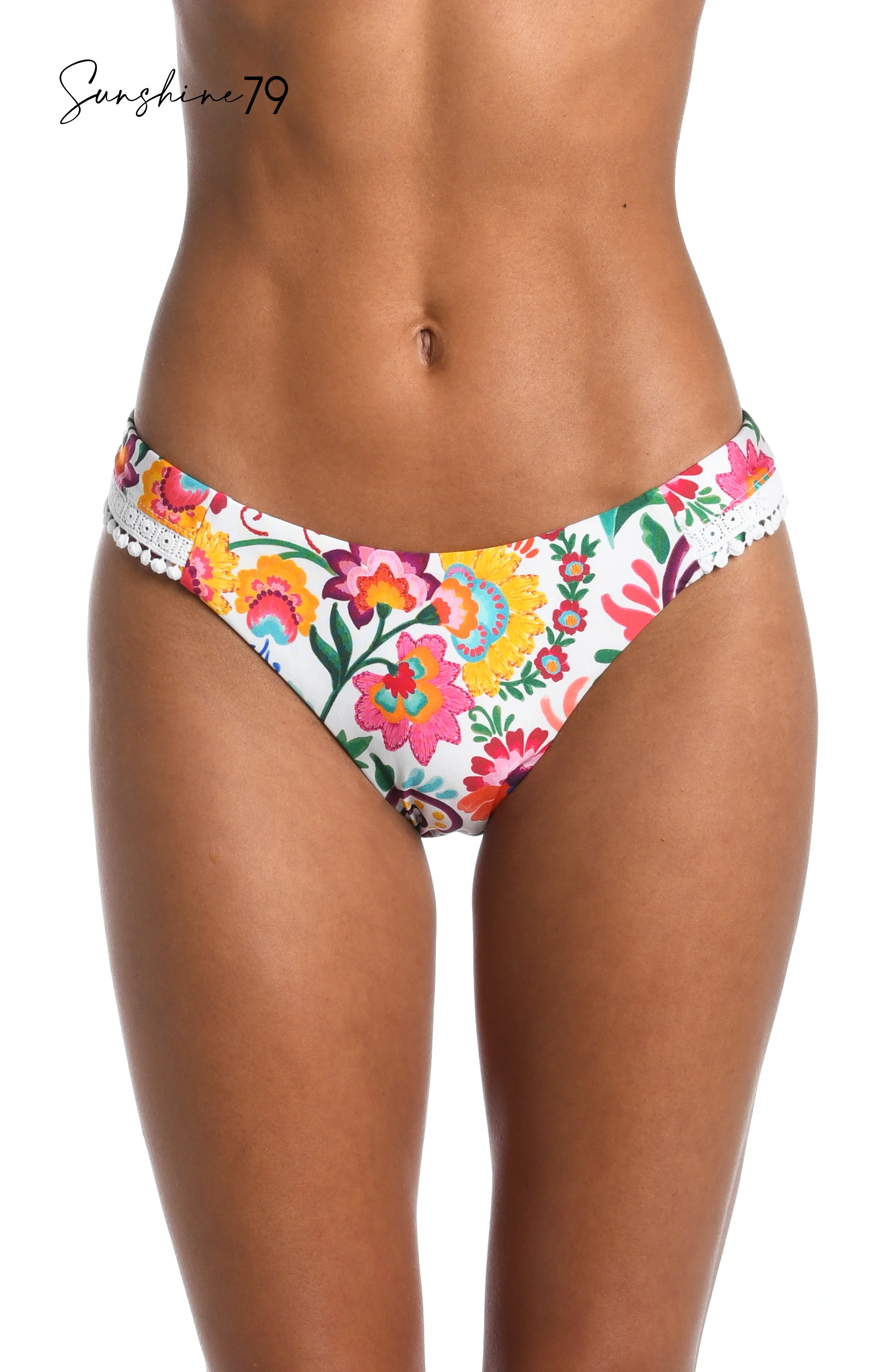 Sunshine 79 Bonita Floral French Cut Bikini Bottom - FINAL SALE