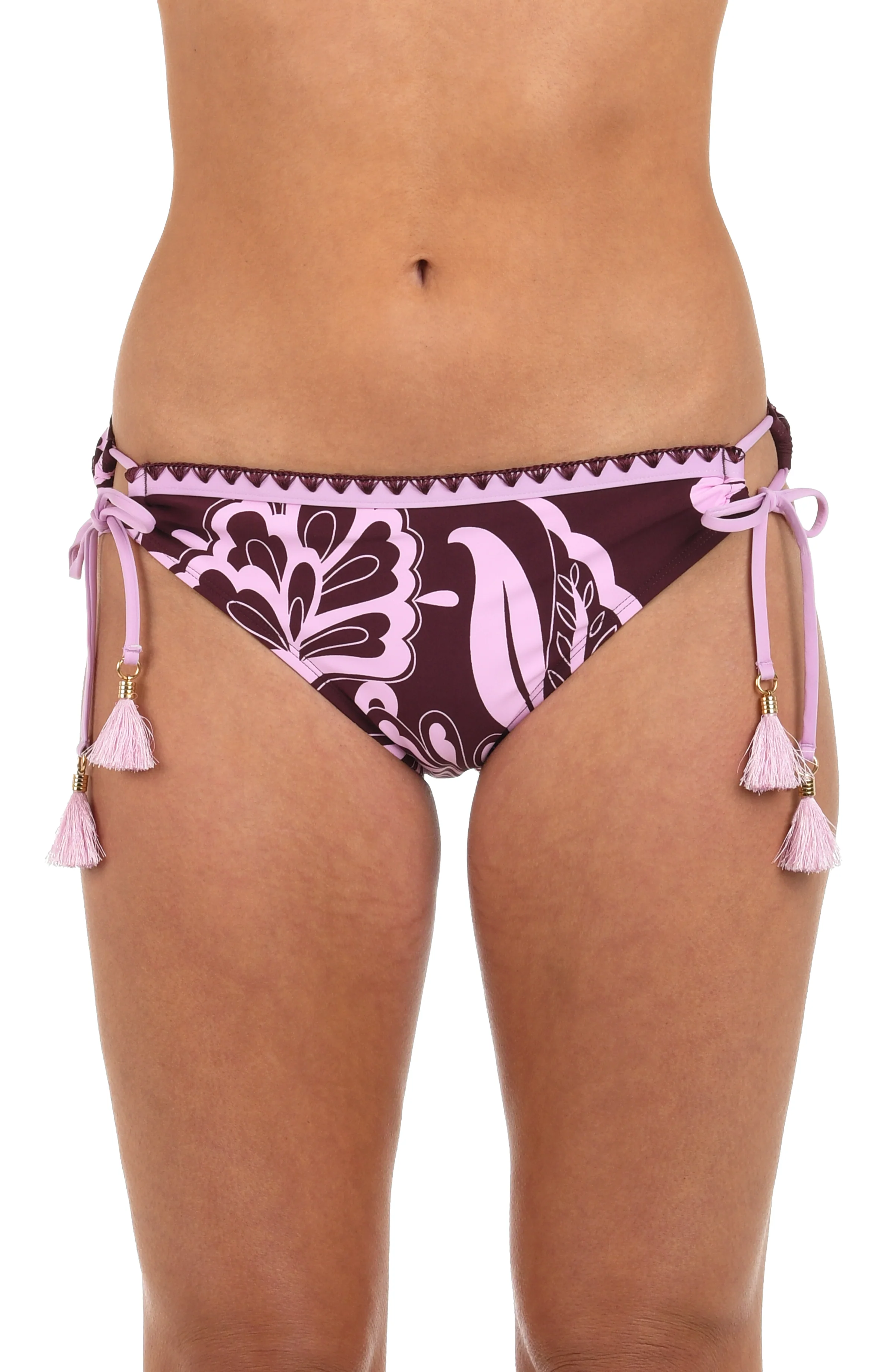 Fiji Flora Side Tie Hipster Bottom