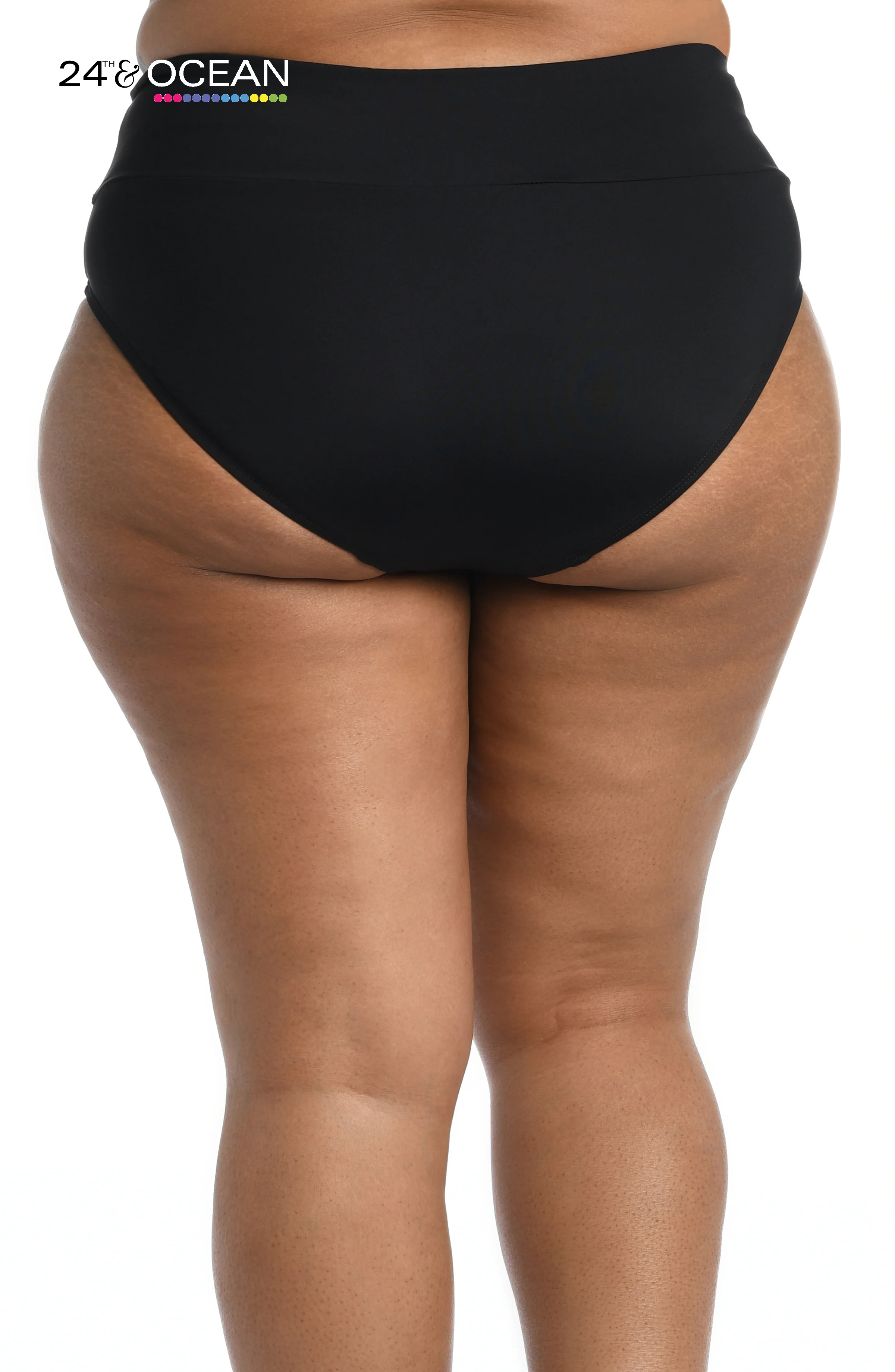 24th & Ocean Solids High Waist Bottom
