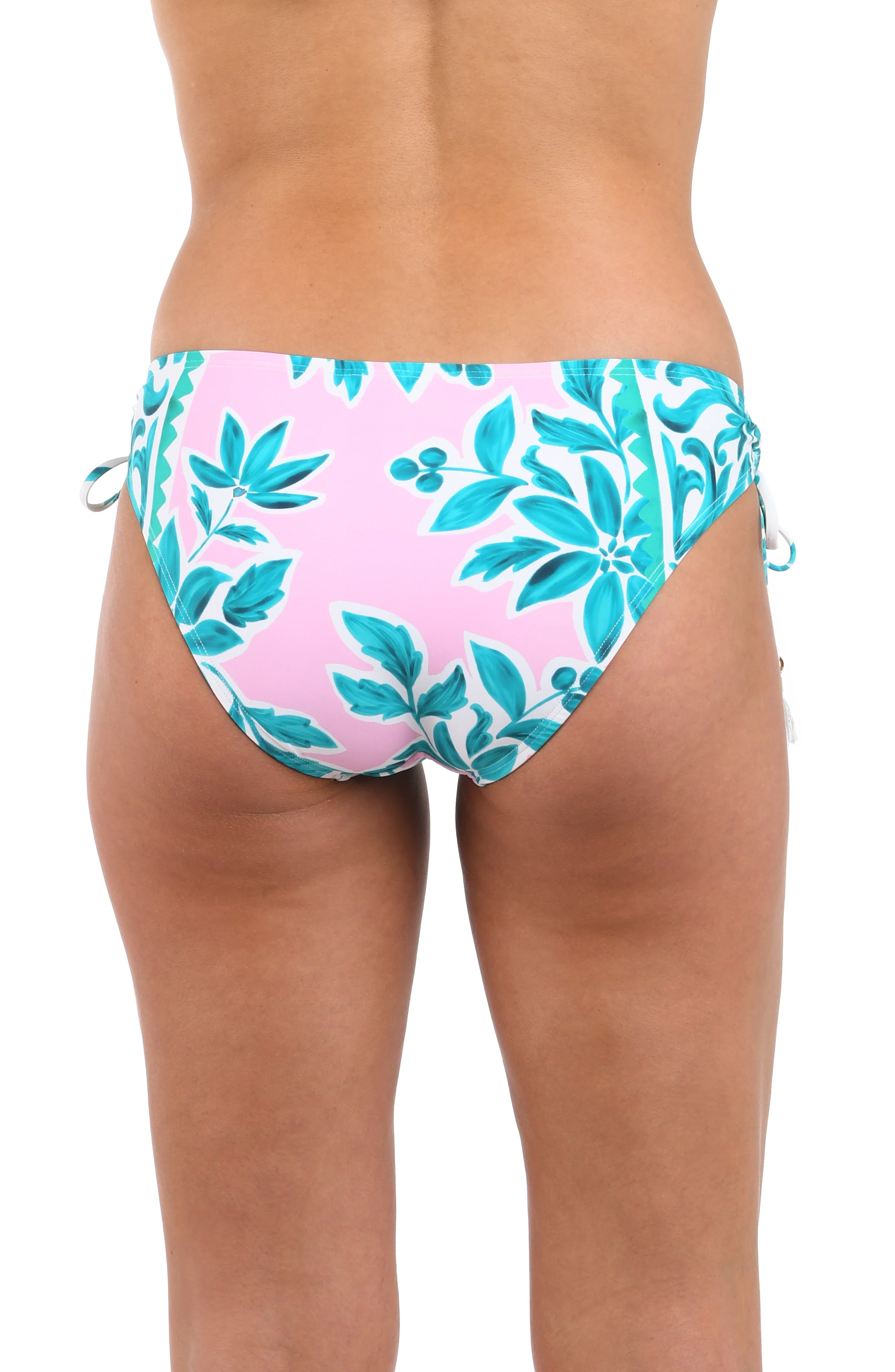 Opulent Palm Side Tie Hipster Bottom - FINAL SALE