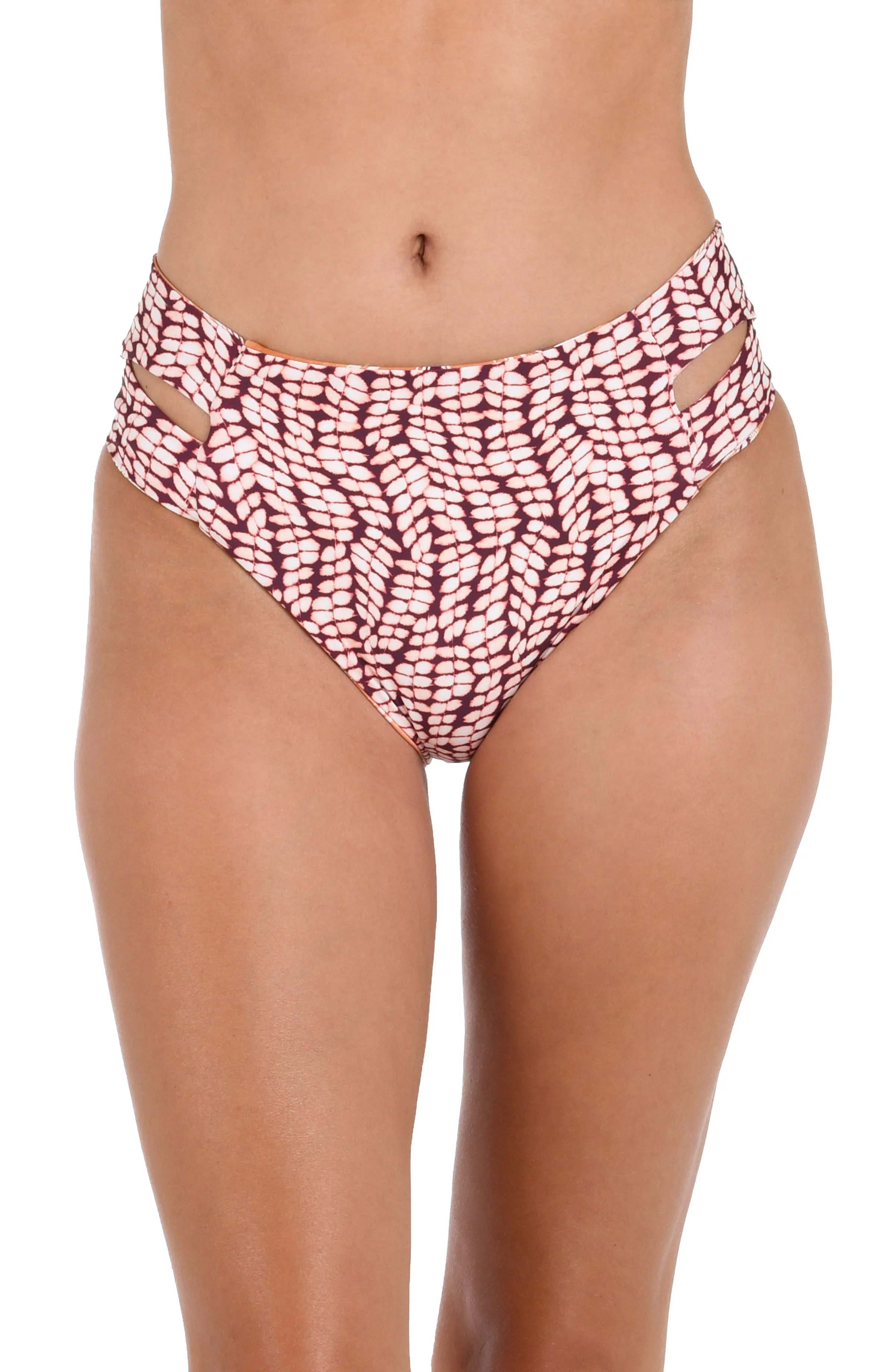 Sandy Cove Reversible Mid-Waist Keyhole Bottom - FINAL SALE