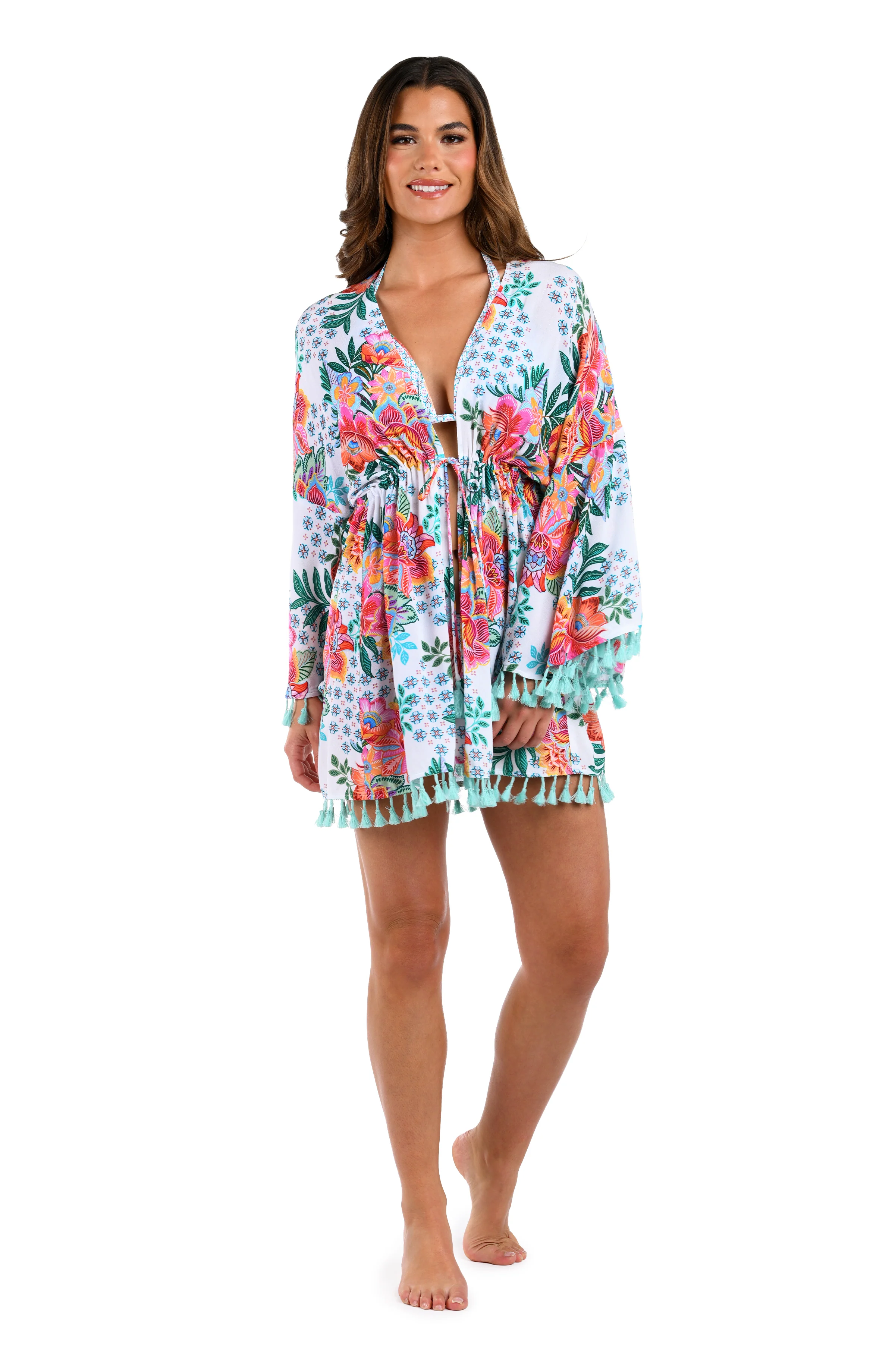 Riviera Resort Kimono Cover Up - FINAL SALE