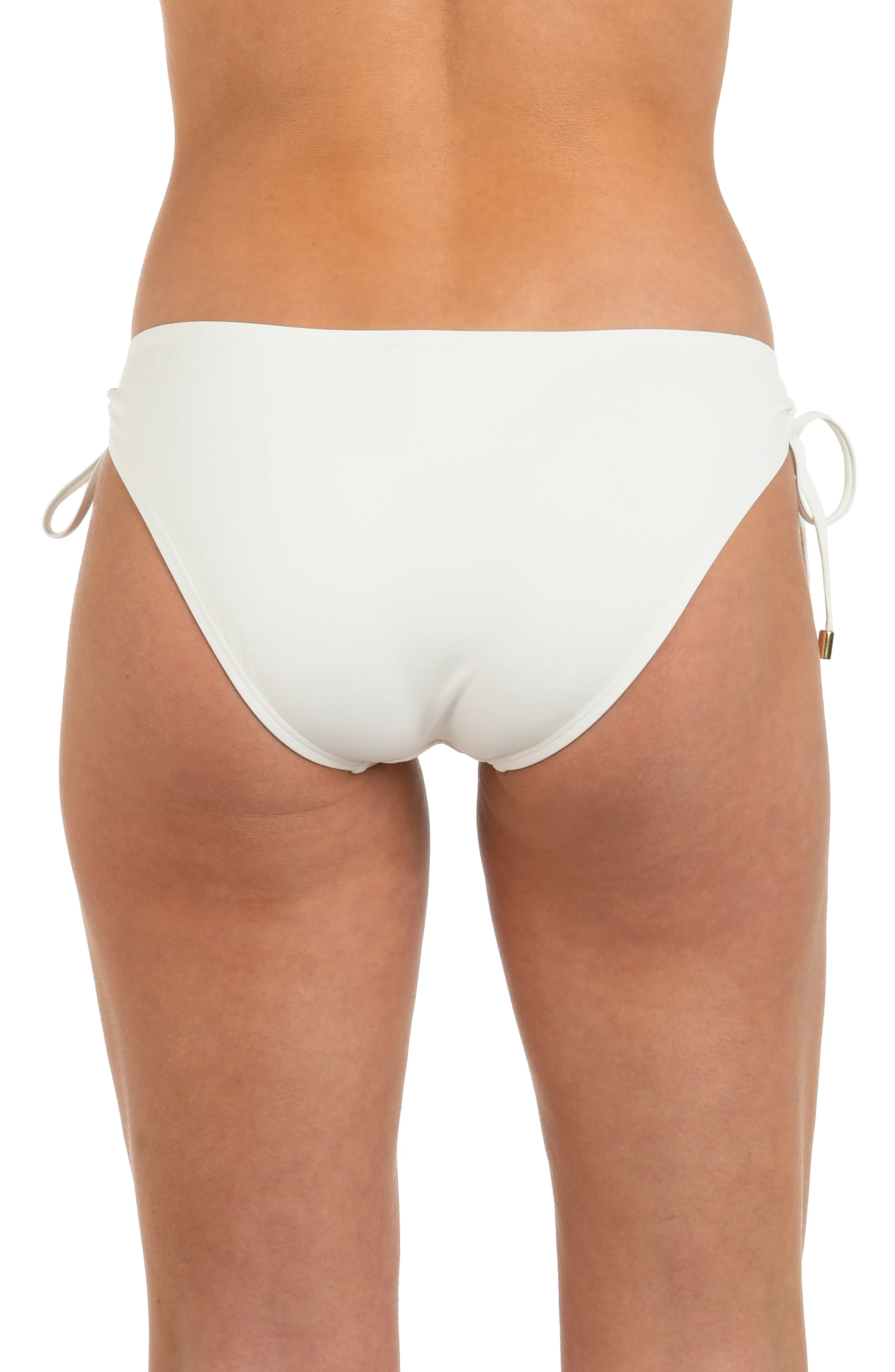 Island Goddess Side Tie Hipster Bottom - Ivory