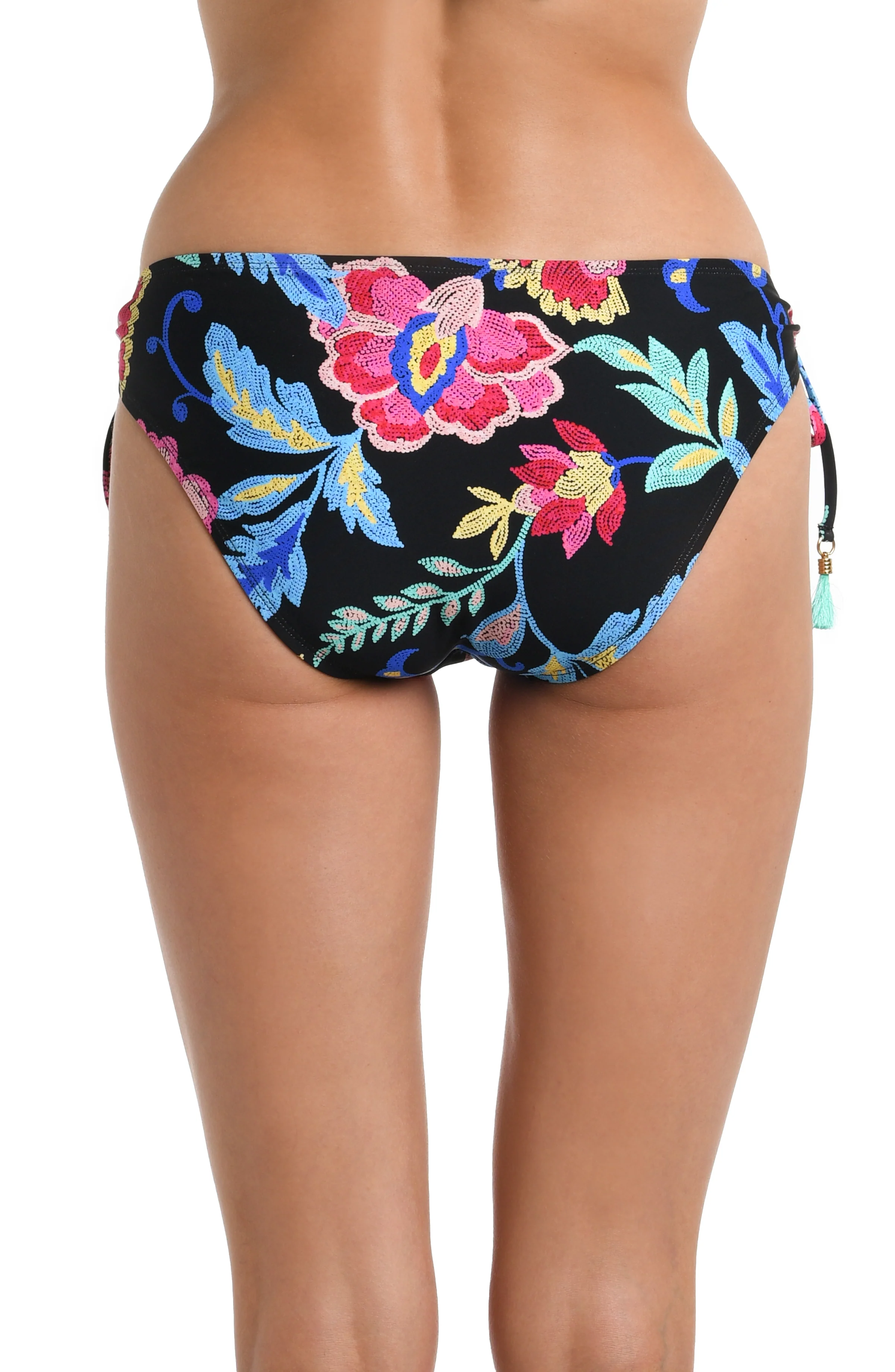 Midnight Magic Side Tie Hipster Bottom - FINAL SALE