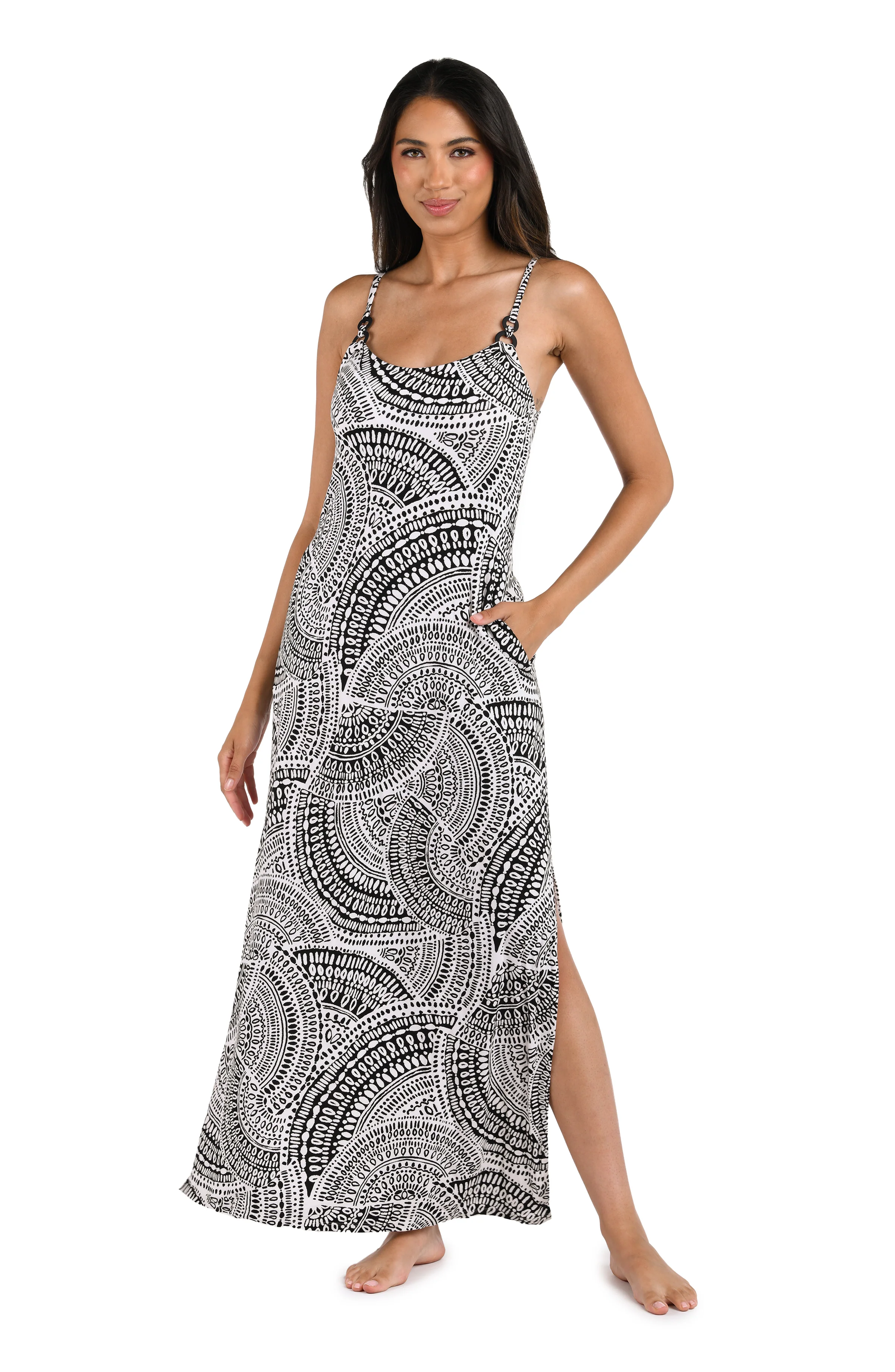 Dream Catcher Maxi Tank Dress Cover Up - FINAL SALE