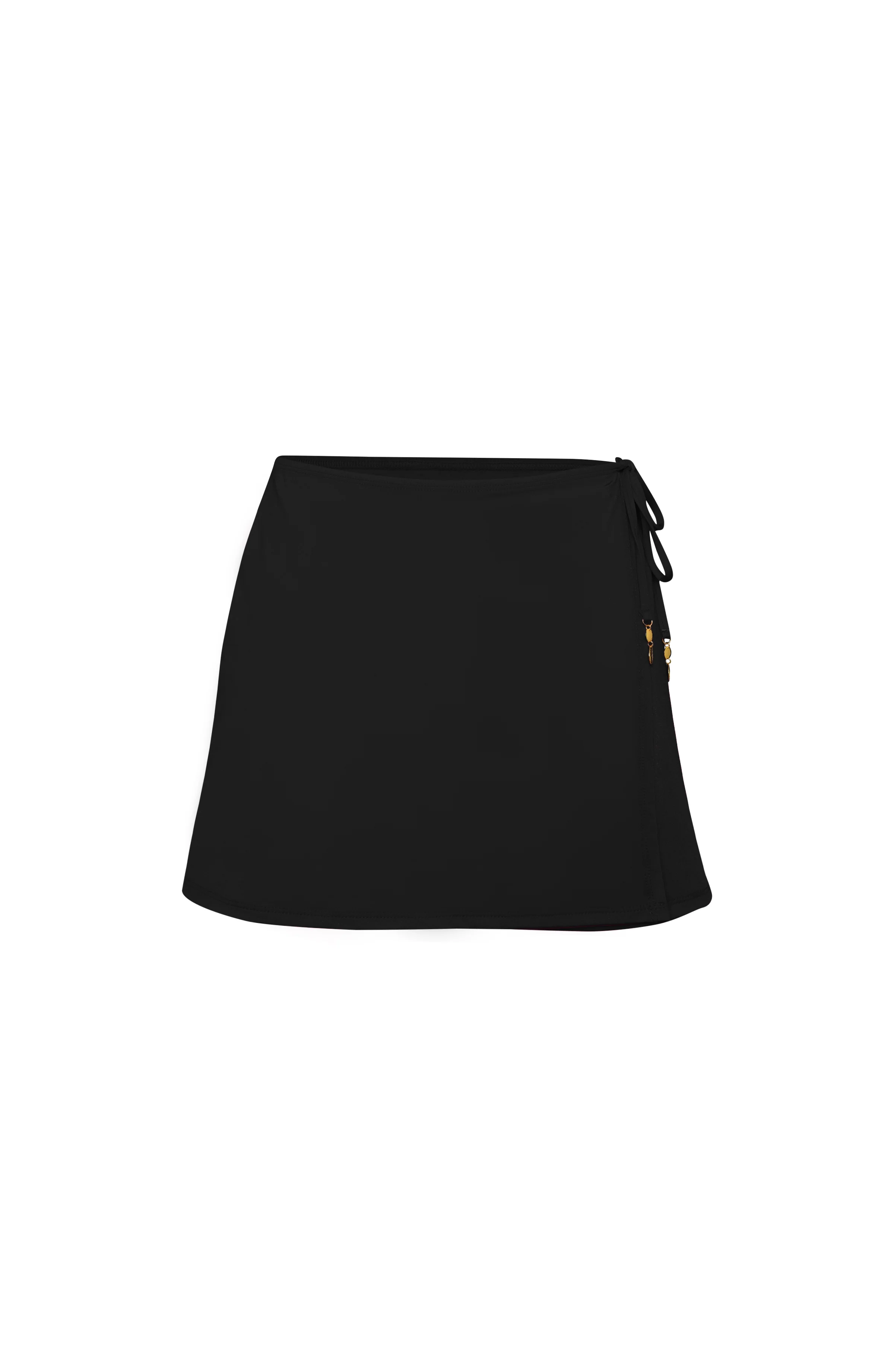 Sunshine 79 Sunshine Solids Wrap Skirt Cover Up - Black