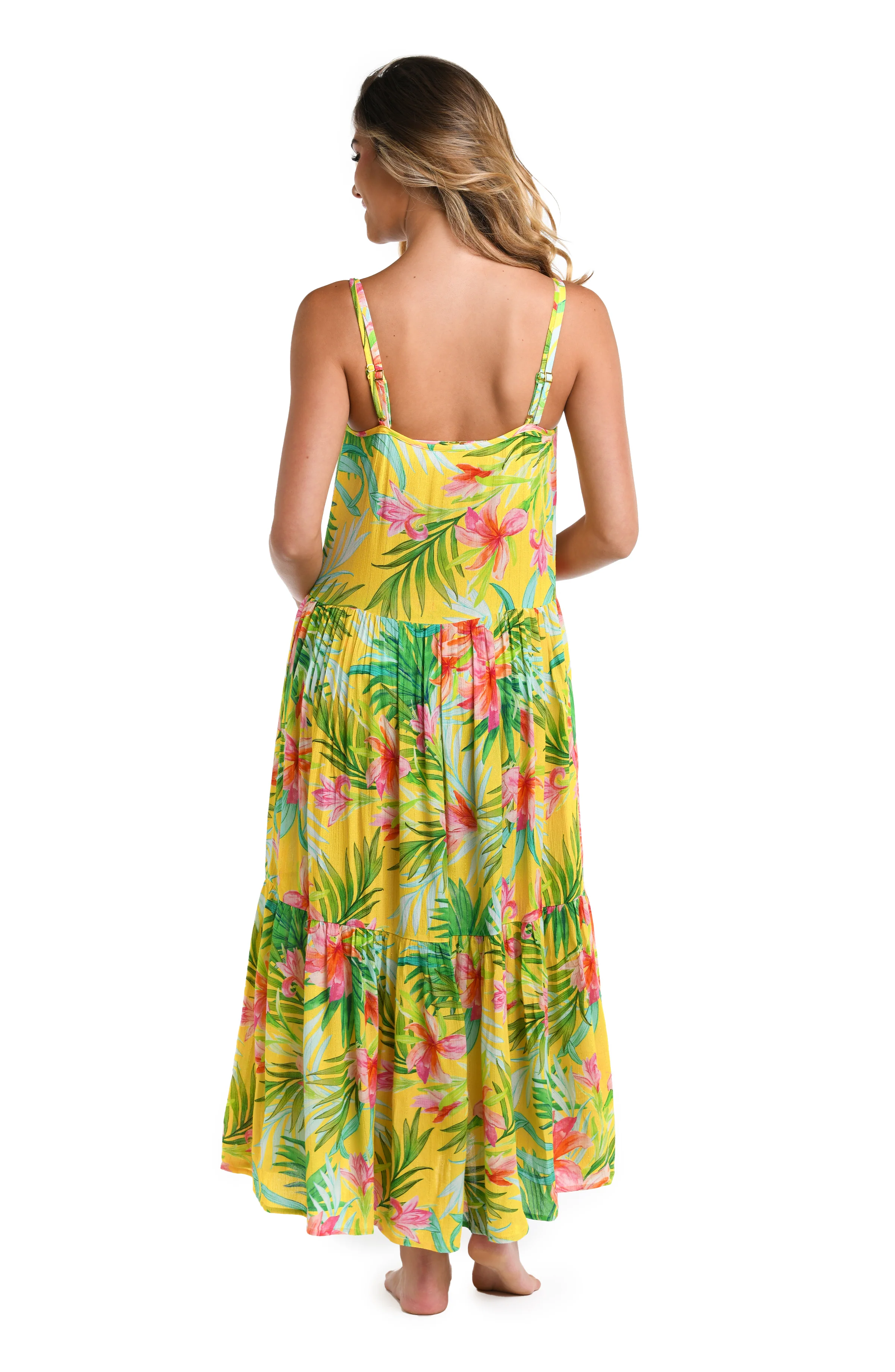 Calypso Bloom Tiered Maxi Dress - FINAL SALE