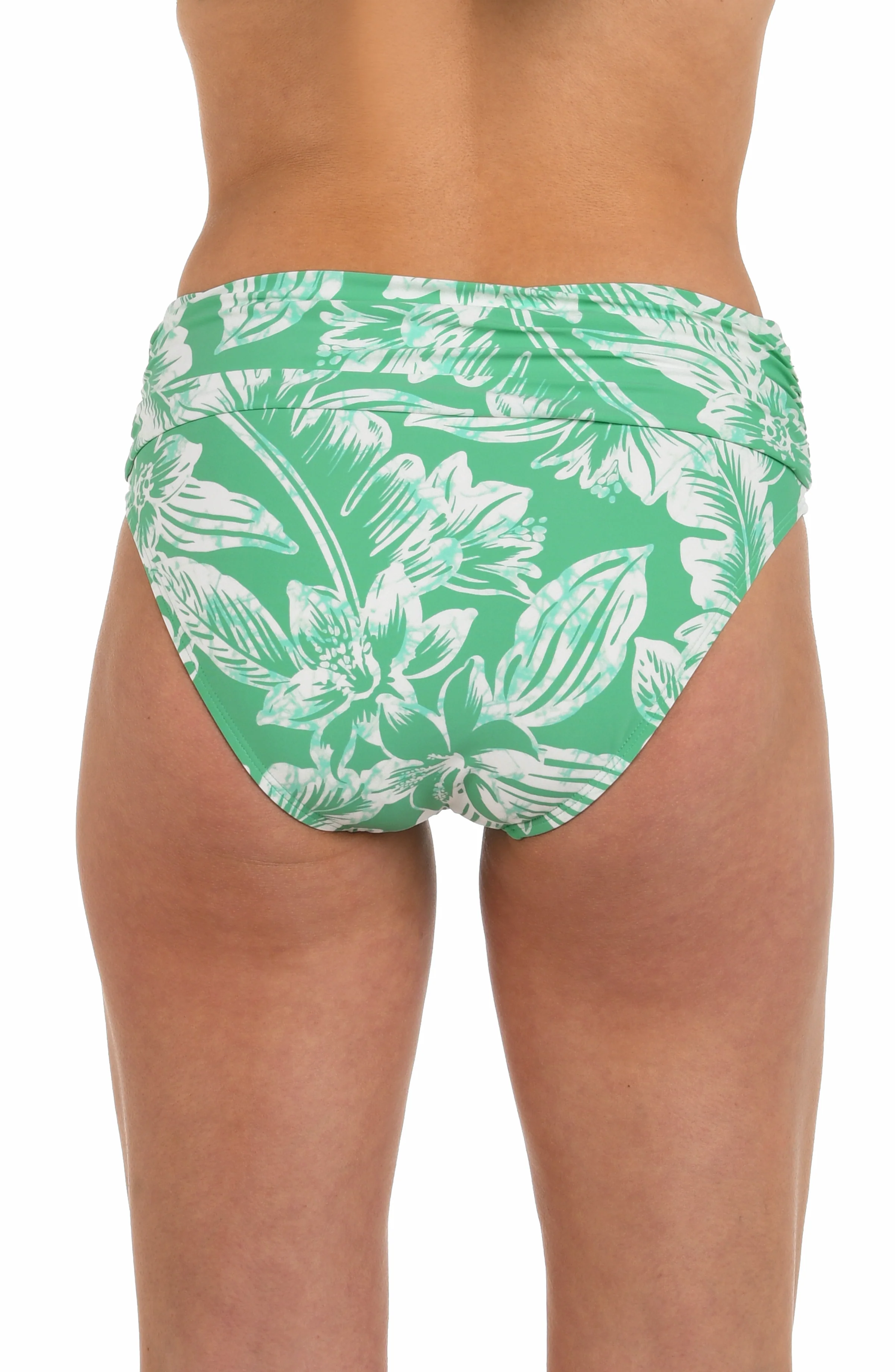 Batiki Balinese Mid-Waist Twist Front Bottom