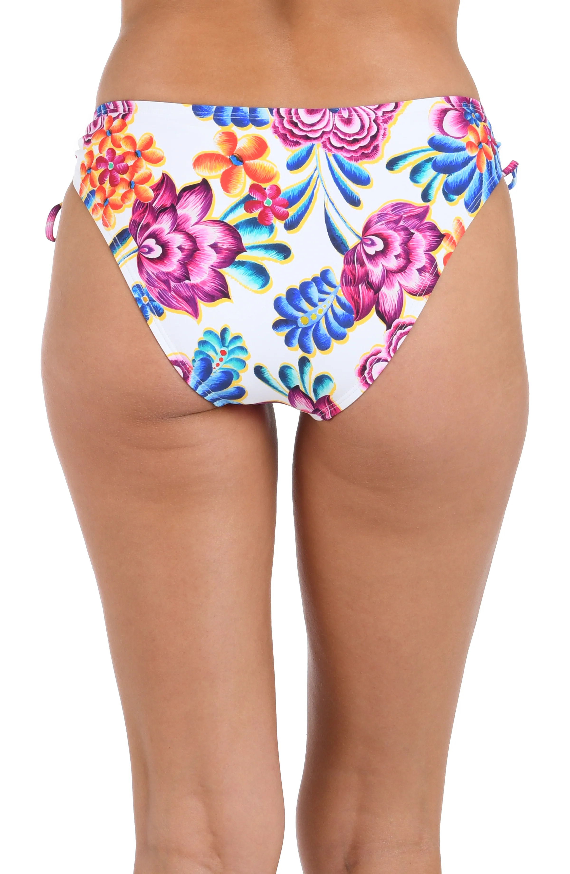 Flor De Paradiso Side Tie Hipster Bottom - FINAL SALE