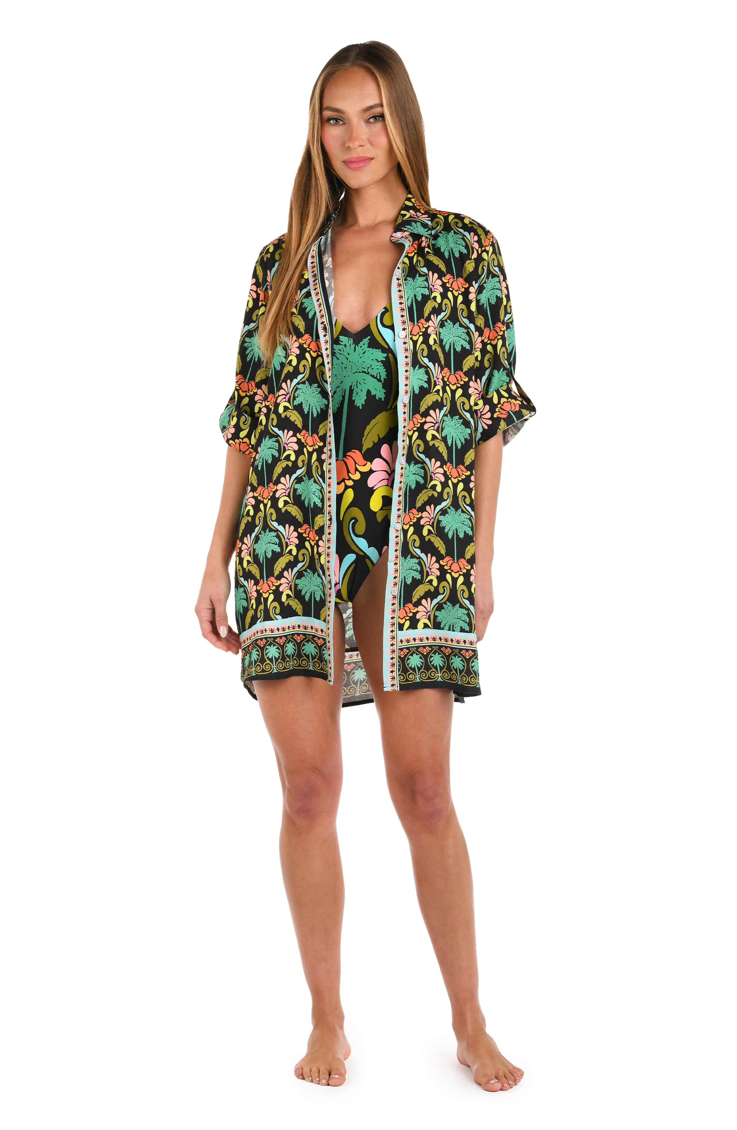 Sunshine 79 Palm Mirage Resort Button Down Shirt