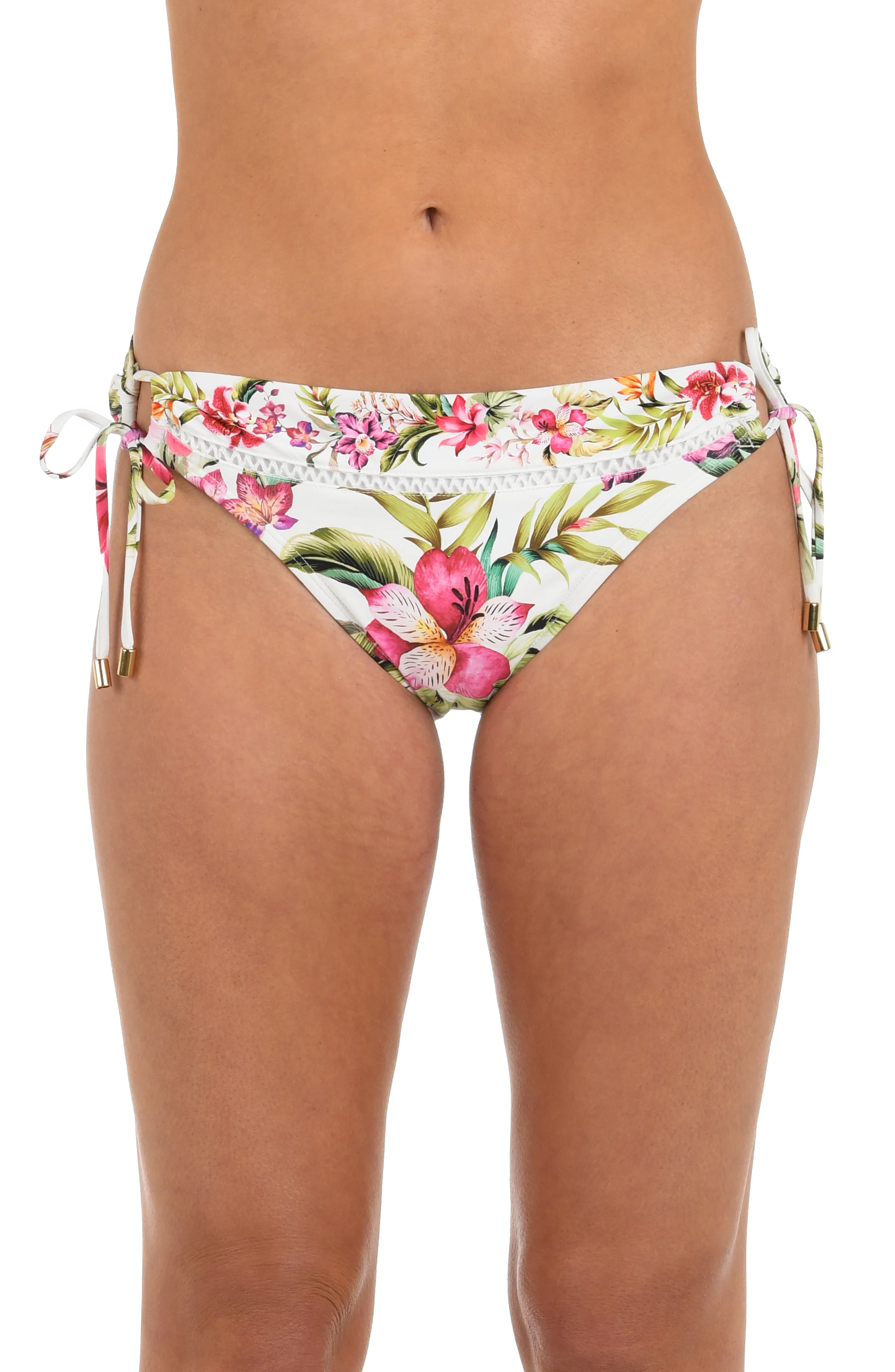 Polynesian Paradise Side Tie Hipster Bottom