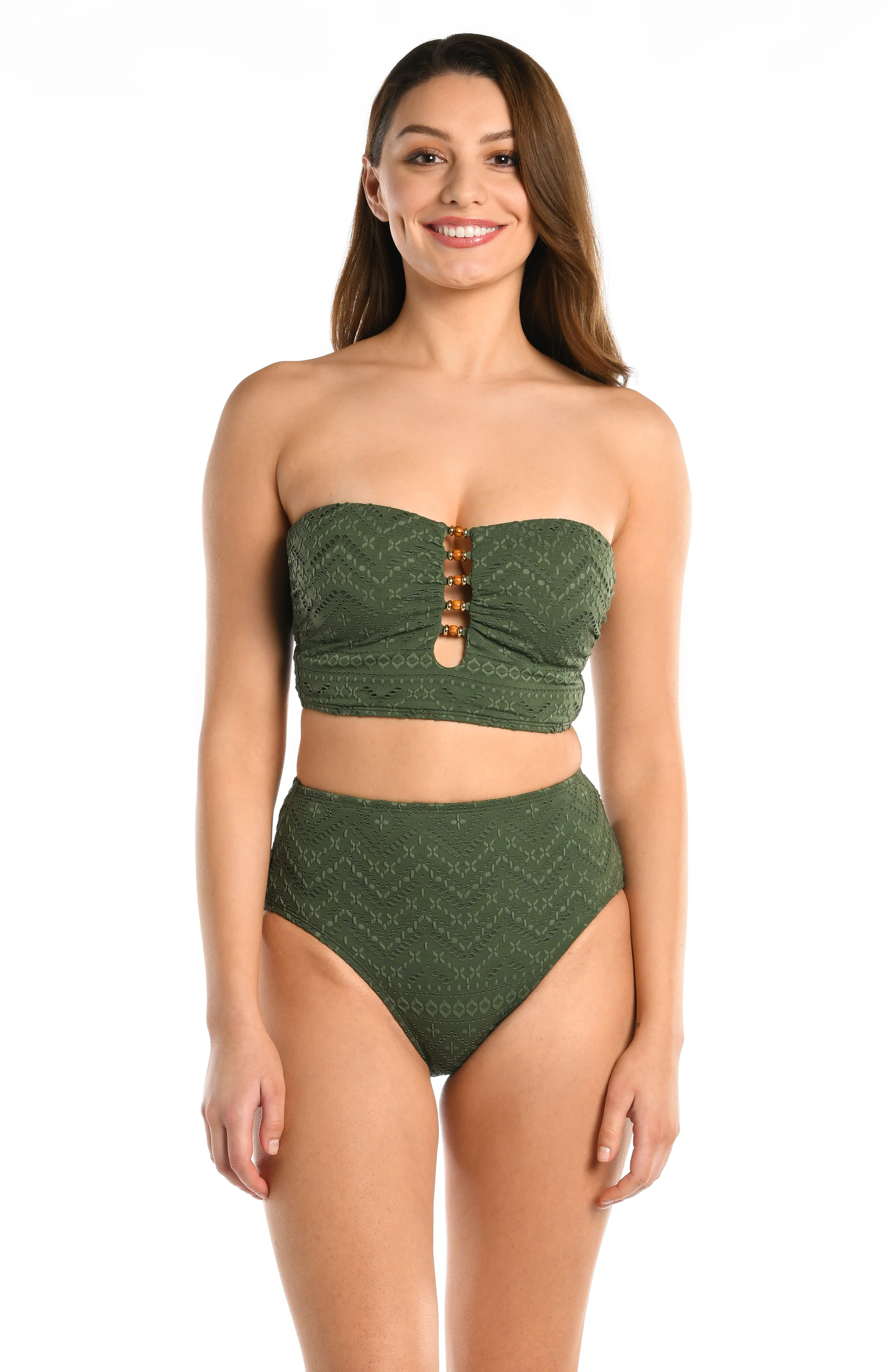 Saltwater Sands Bandeau Midkini Top - FINAL SALE