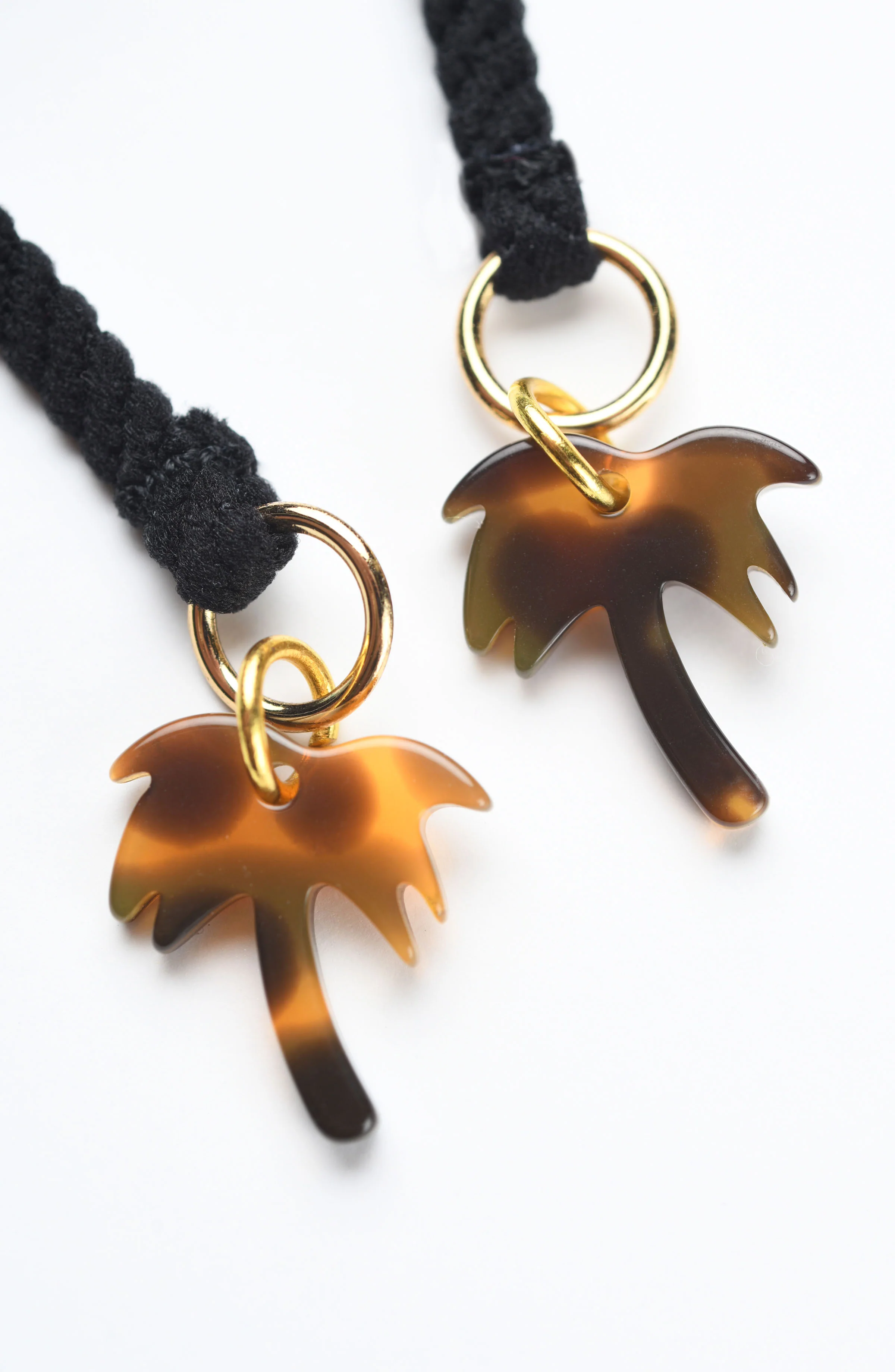 Sunshine 79 Palm Mirage Banded Halter Top