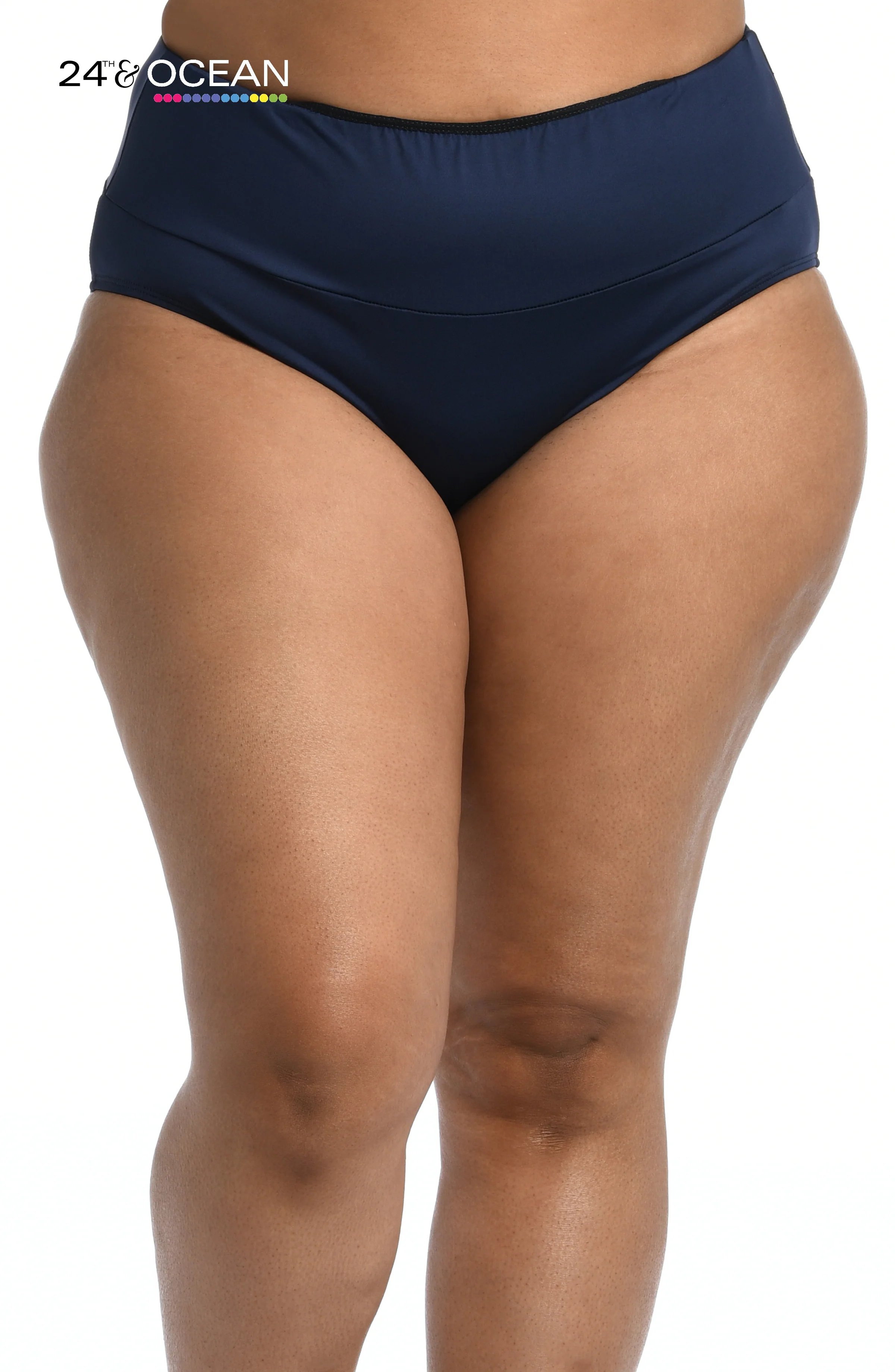 24th & Ocean Solids High Waist Bottom - FINAL SALE